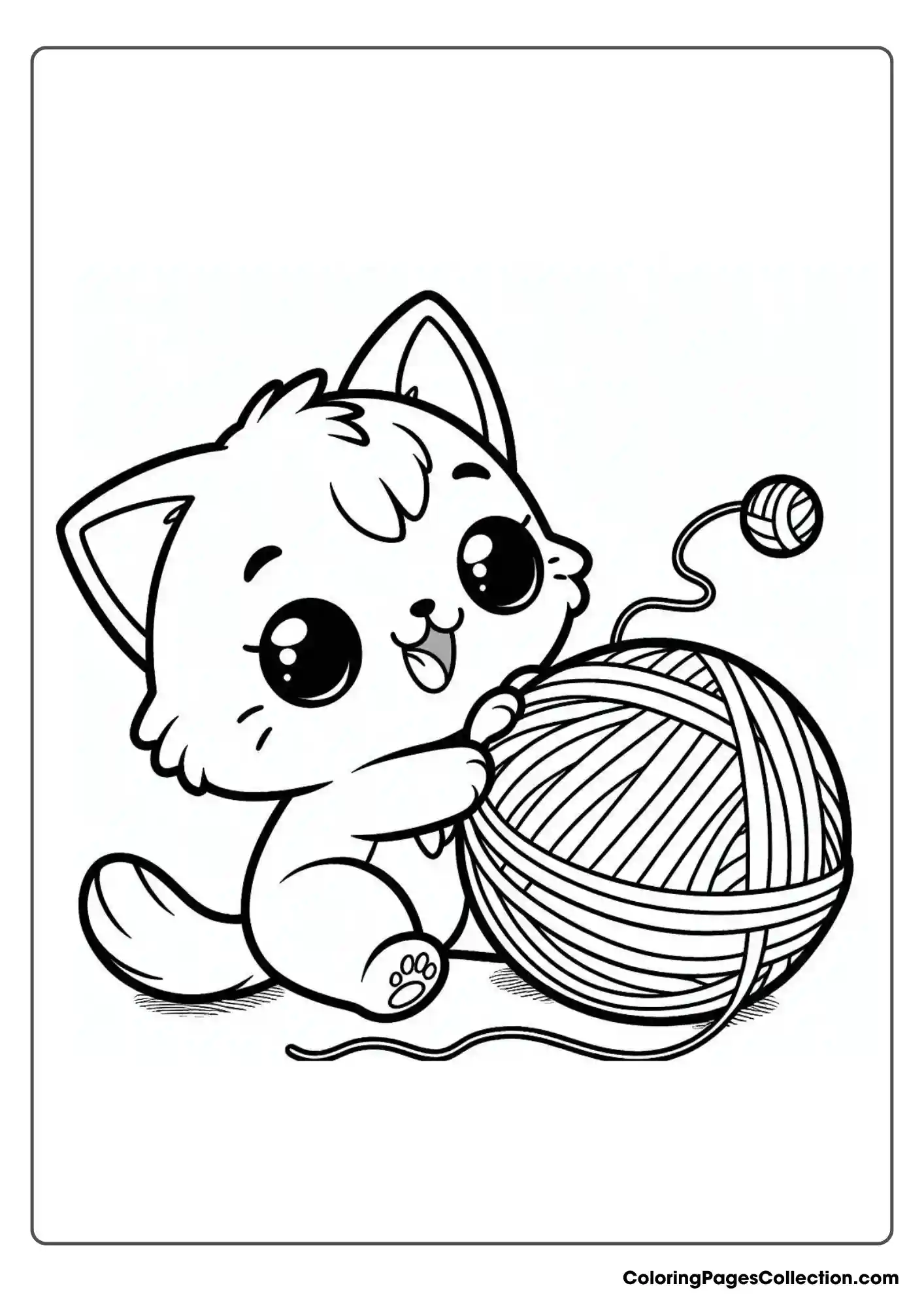 Playing Cute Cat