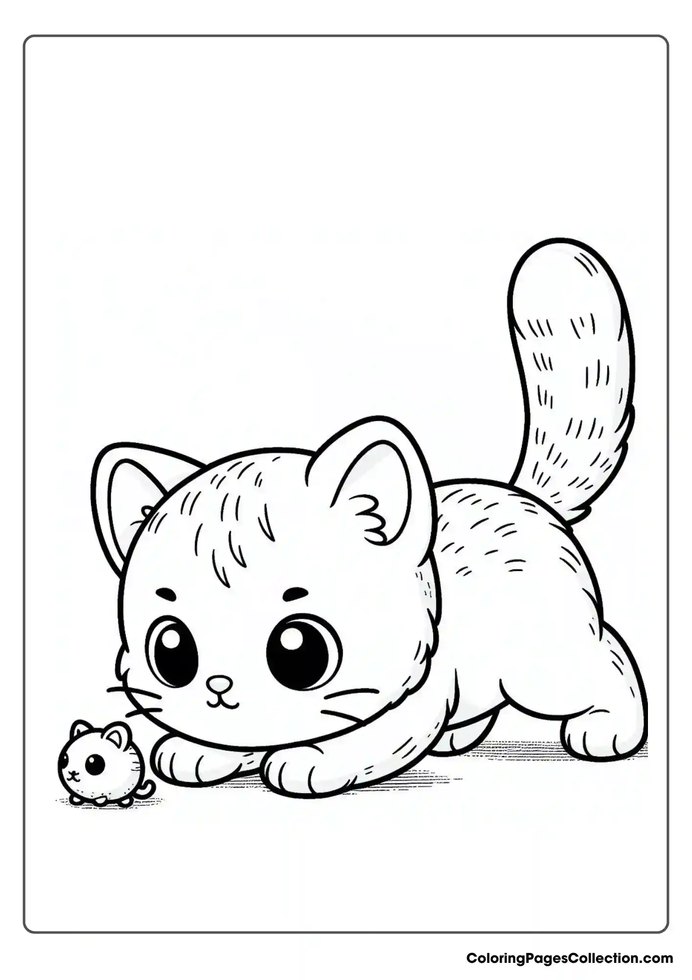 Cute Cat Stalks