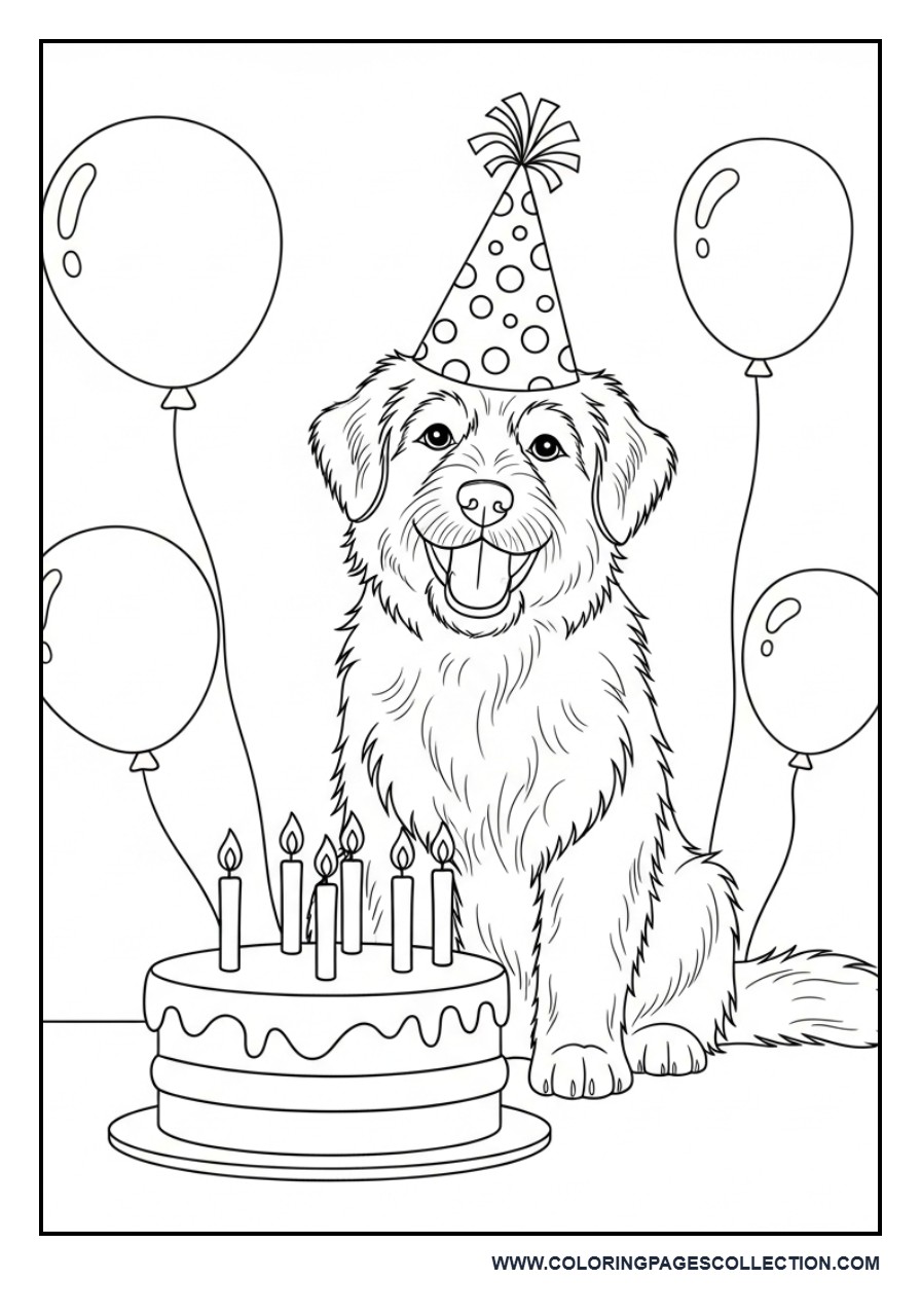 Birthday Party Dog