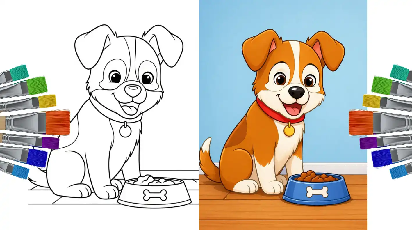 95 free printable dog coloring pages for kids & dog lovers