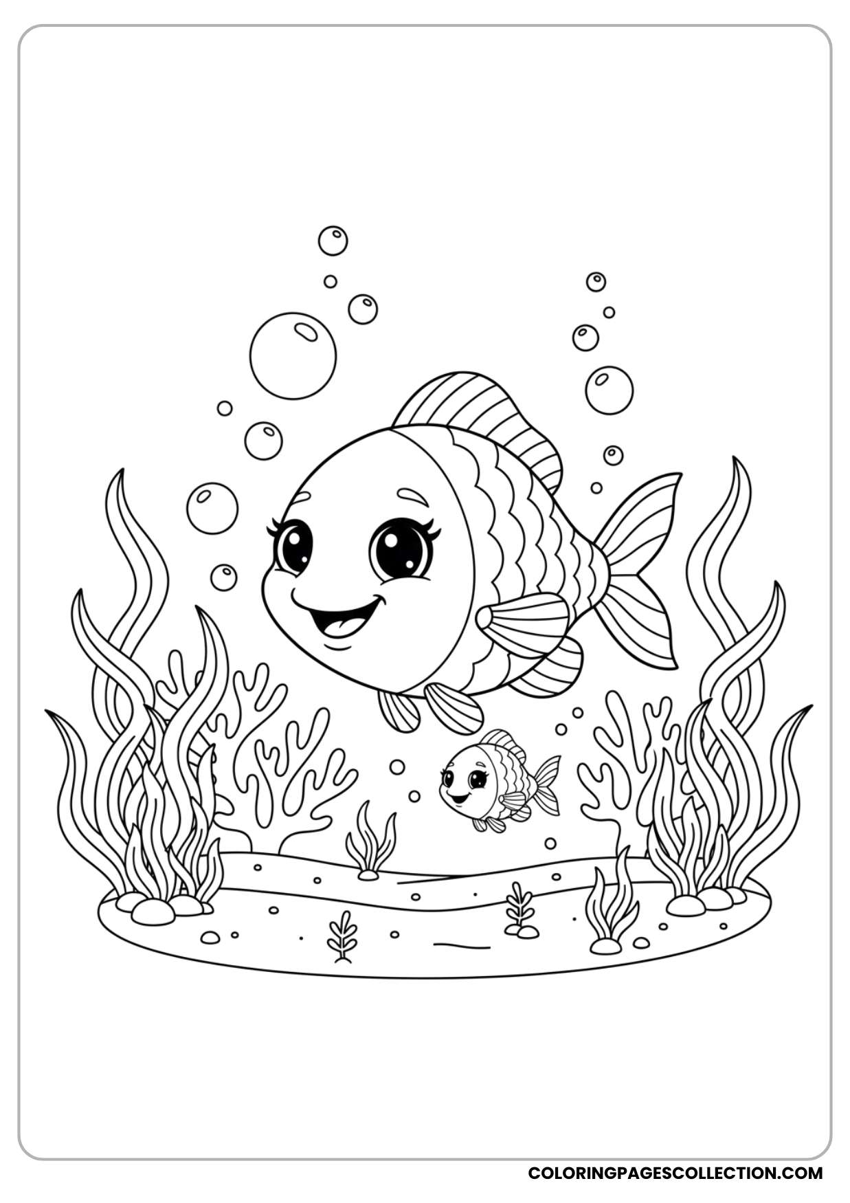 This wonderful realistic fish with flowing fins coloring page can be made into something unique for you.
