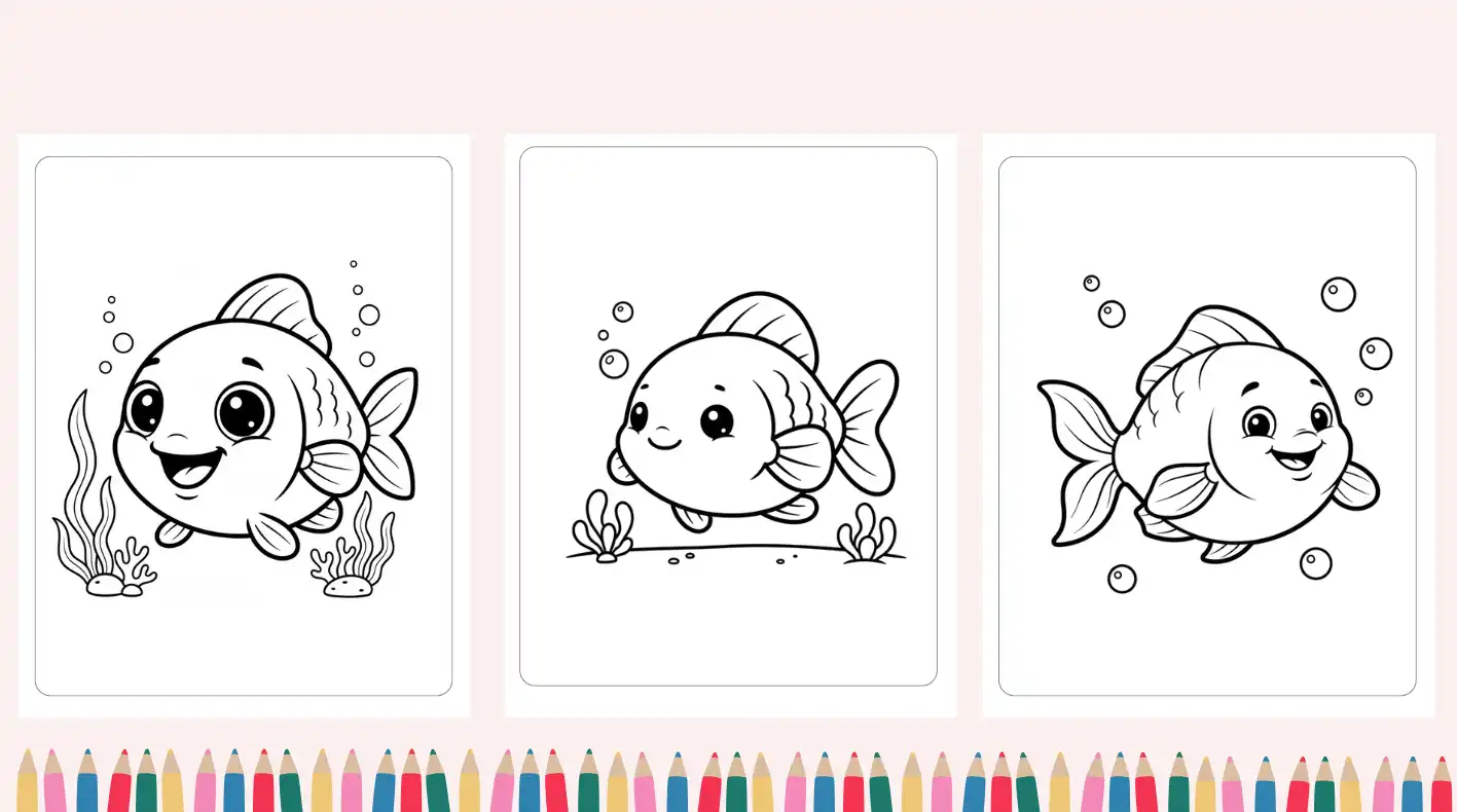 fish coloring pages