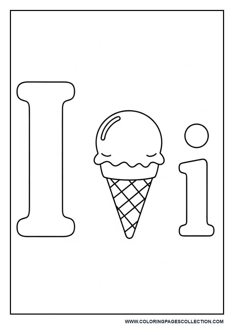 I for Ice Cream