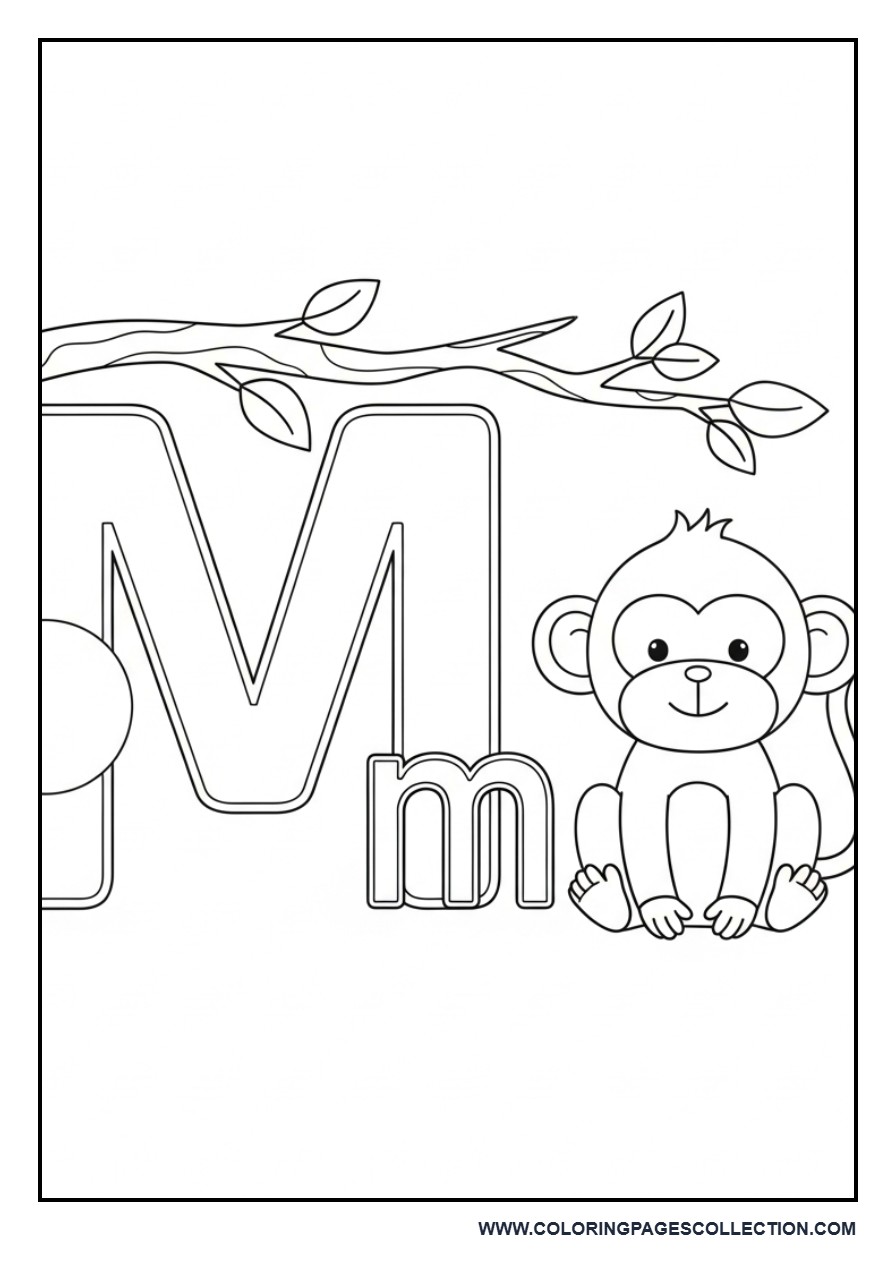 M for Monkey