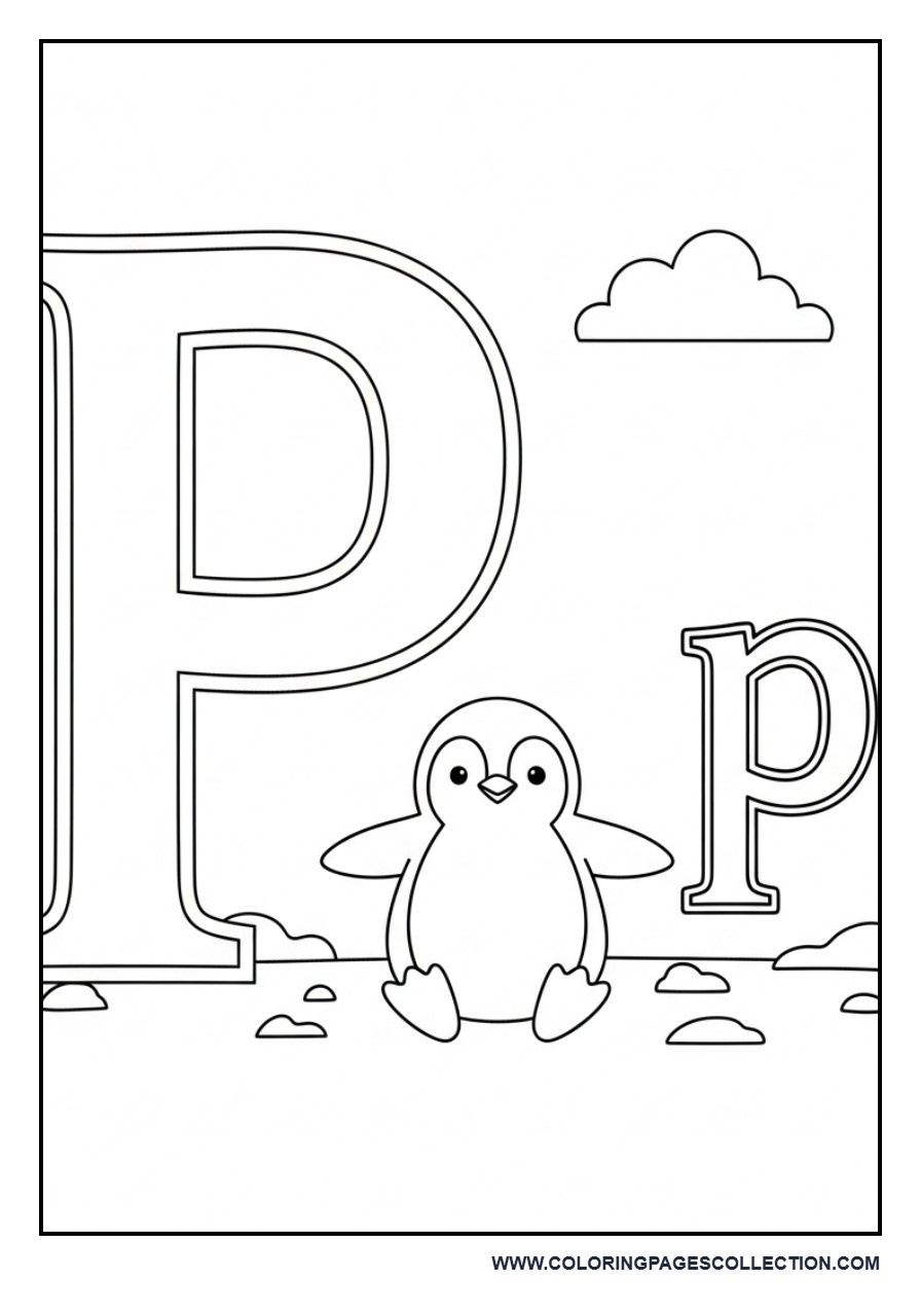 P for Penguin