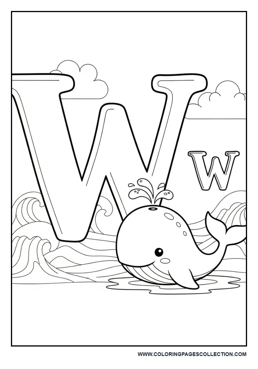 W for Whale