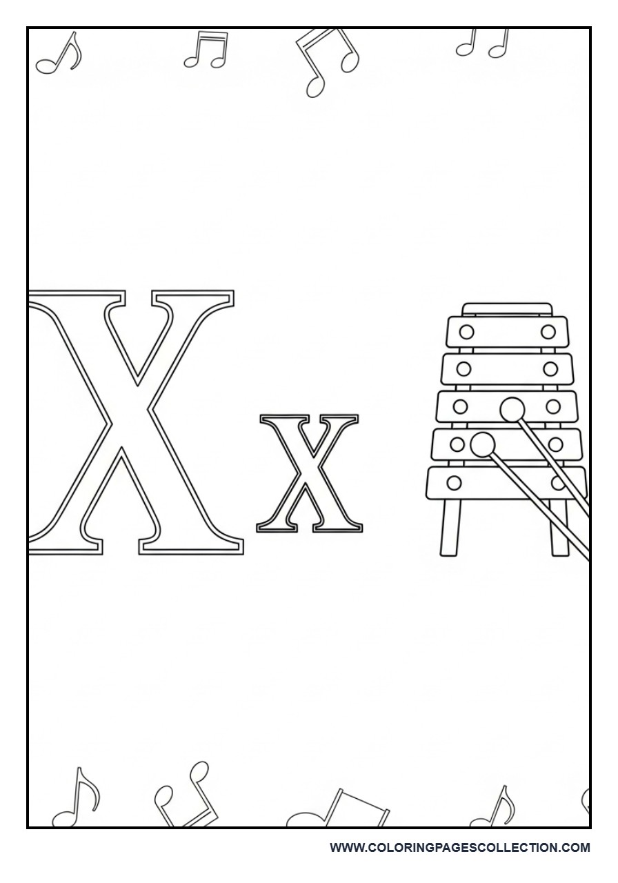 X for Xylophone