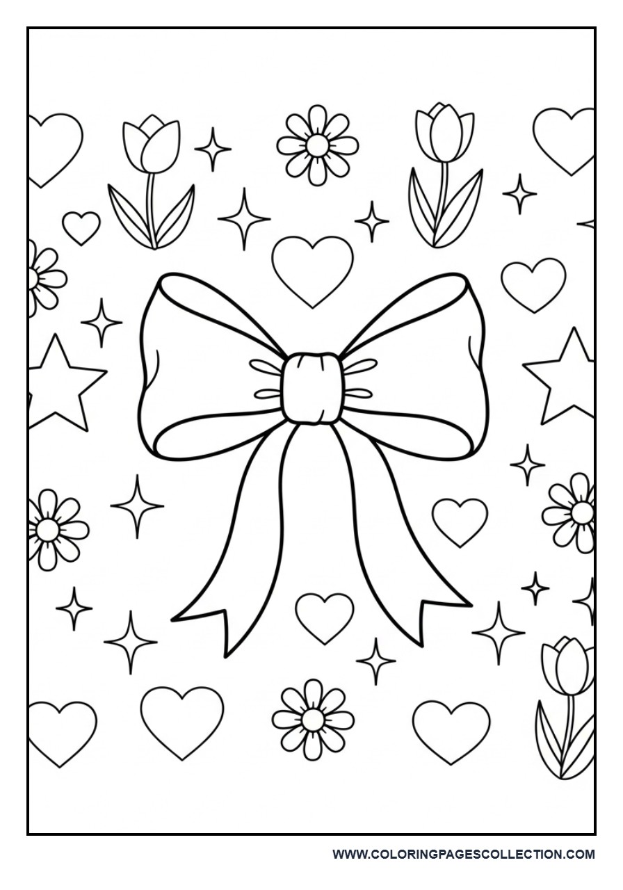 Bow with Mixed Cute Elements