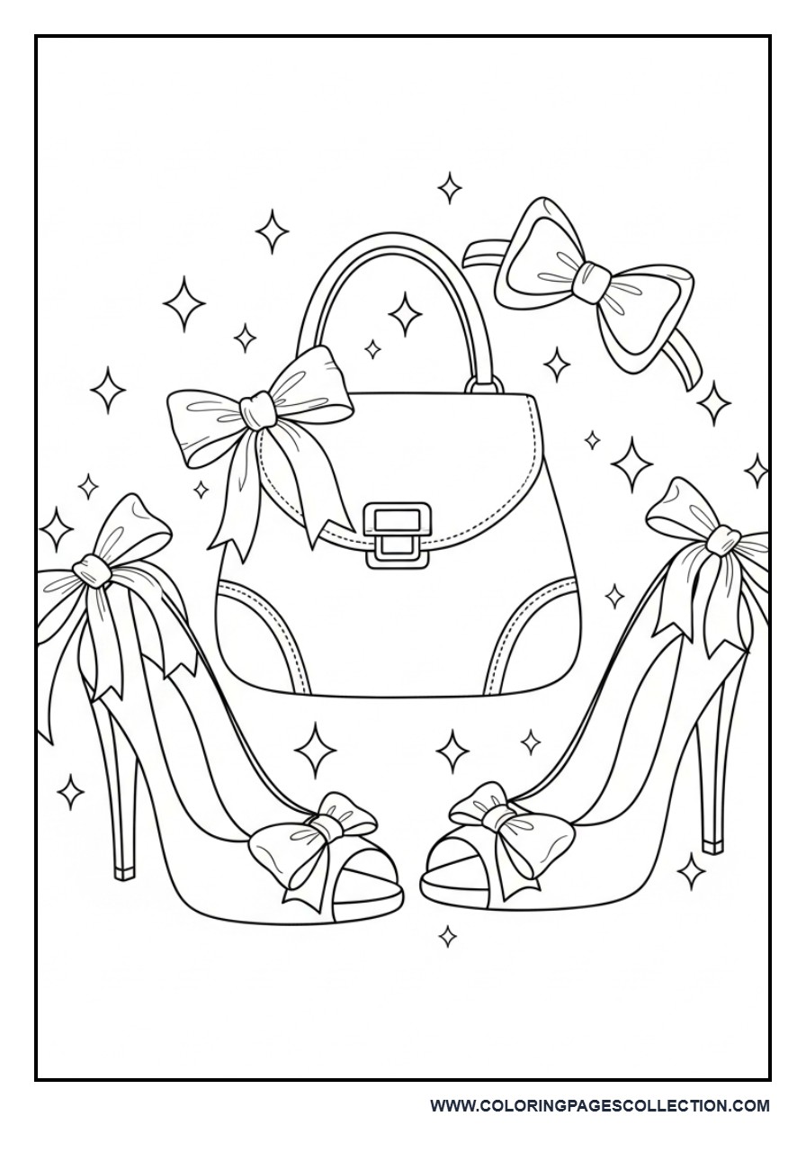 Fashion Accessories with Bow Theme