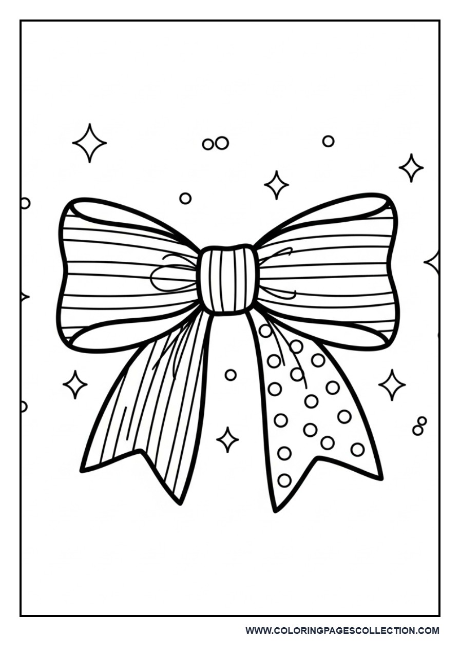 Fashion Hair Bow with Patterns