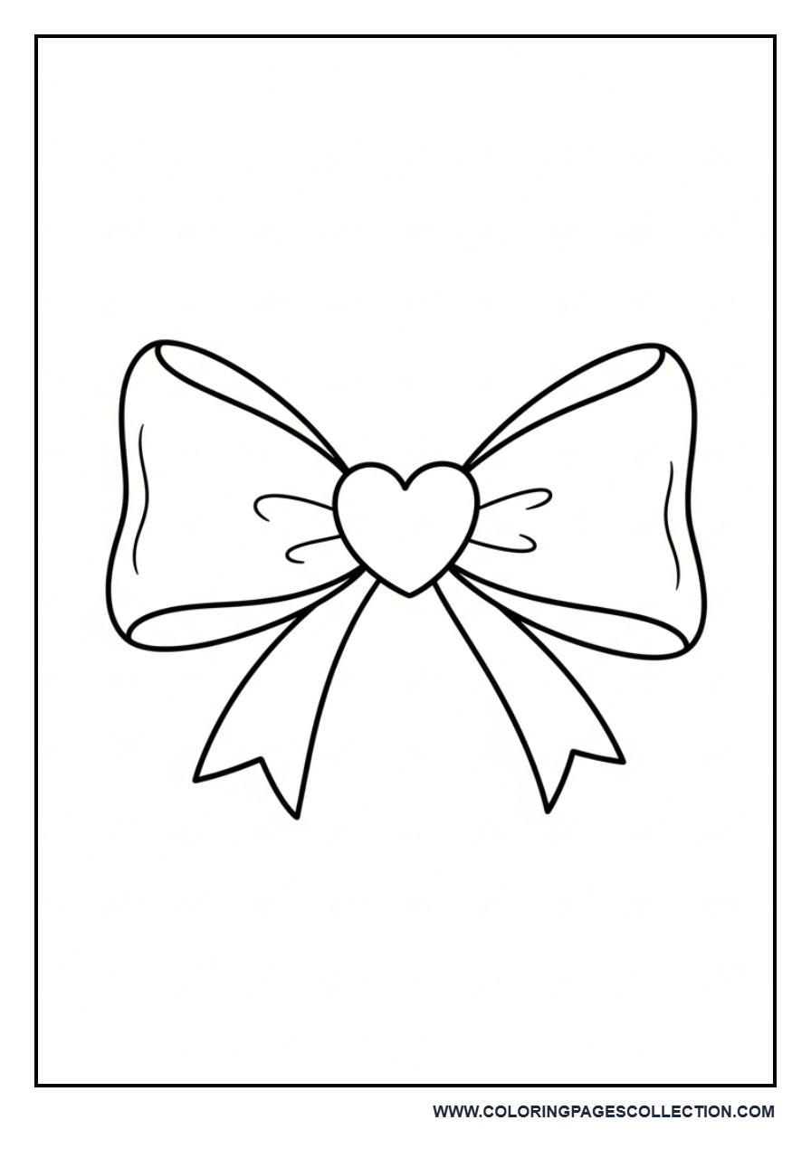 Heart Knot Bow