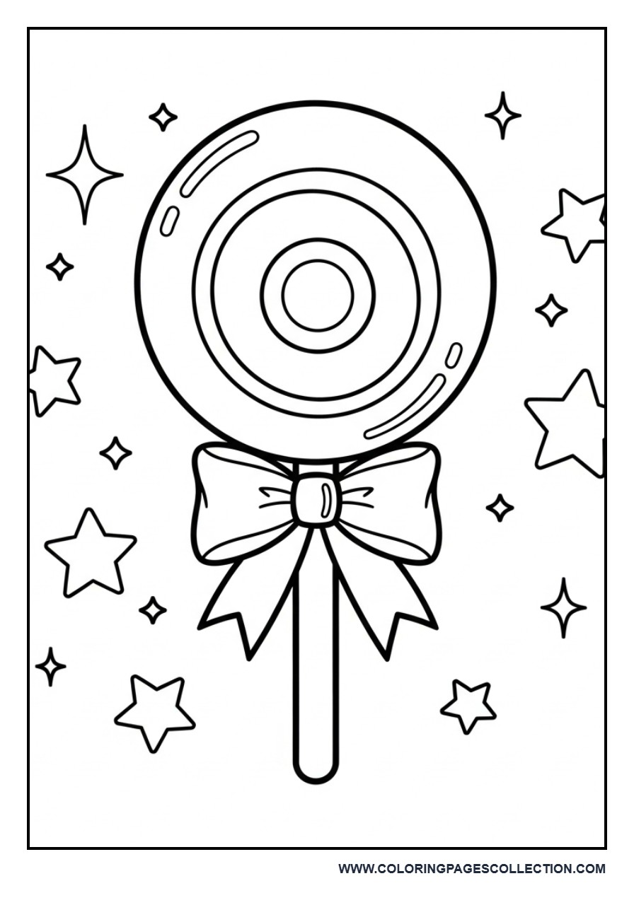 Lollipop with Bow Tie