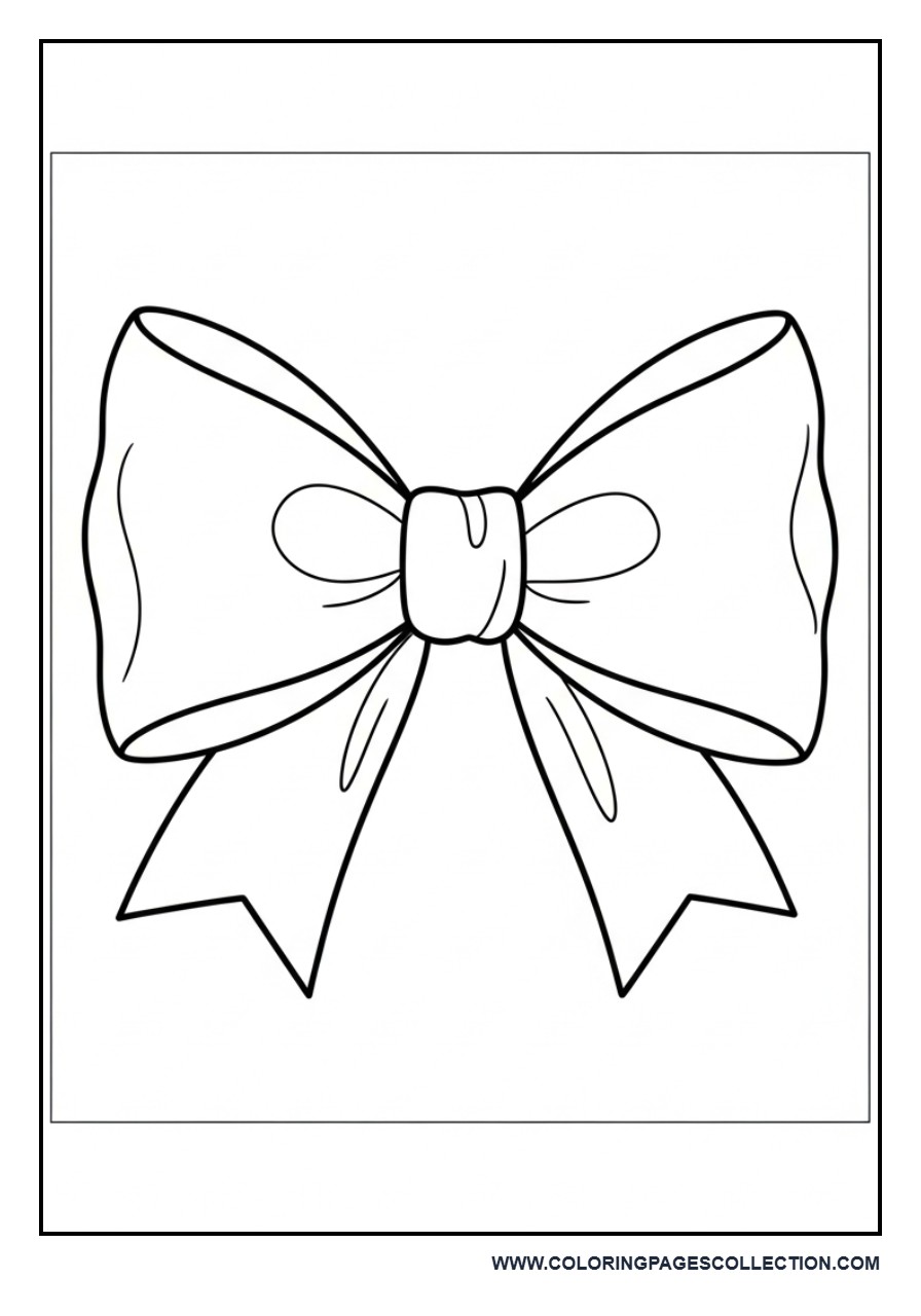 Ribbon Bow Side View