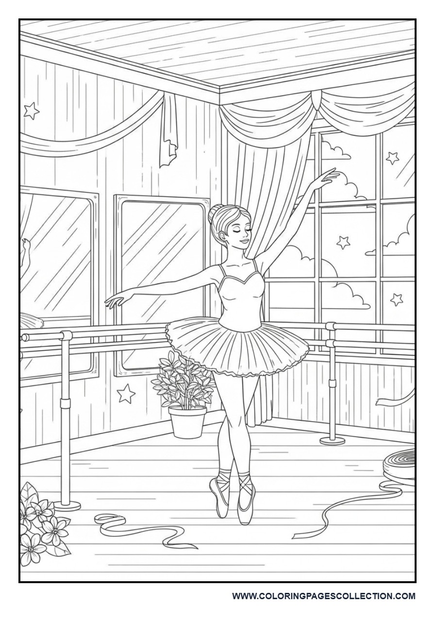 Ballet Practice Studio