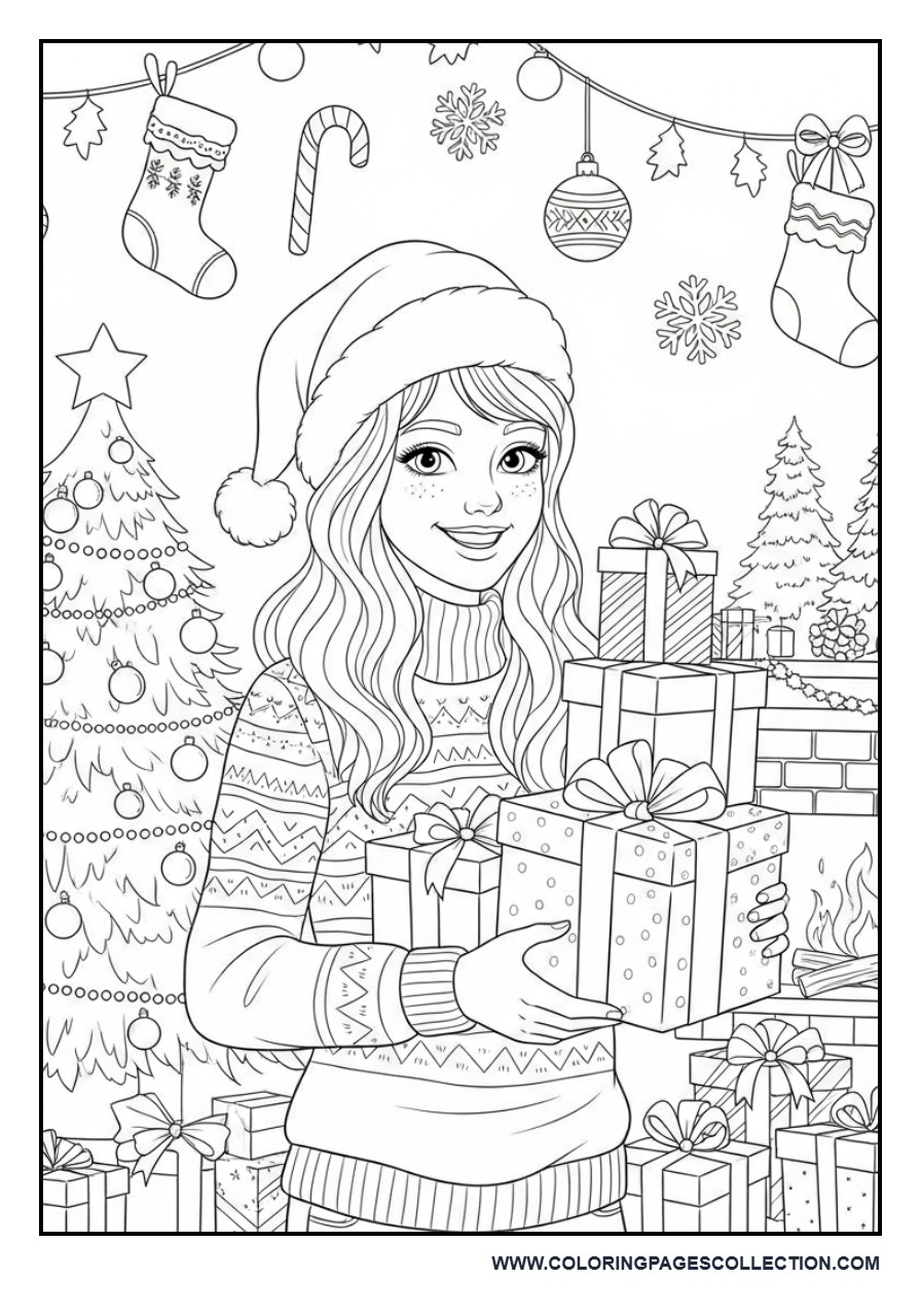Christmas Gift Girl