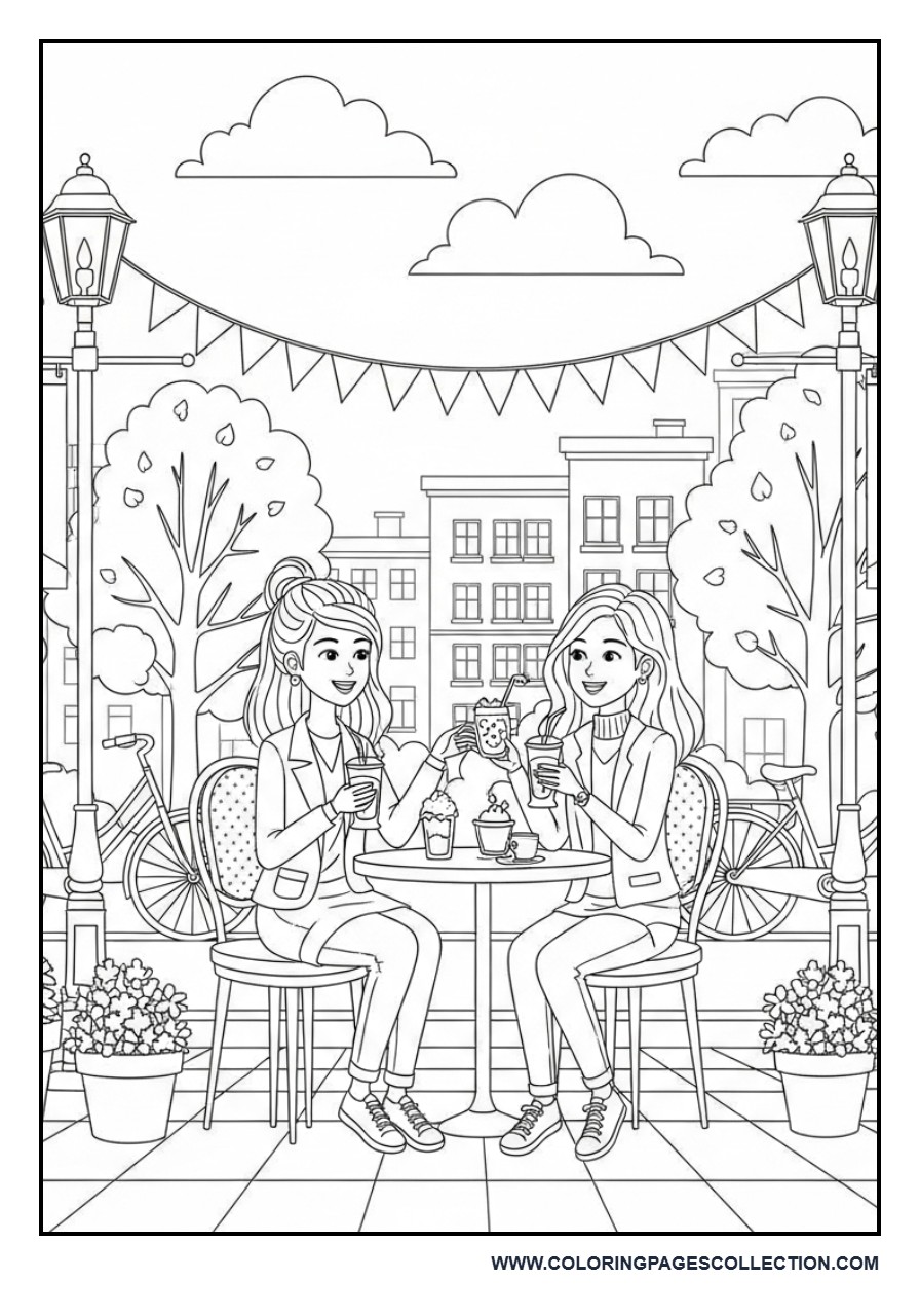 City Café with Friends