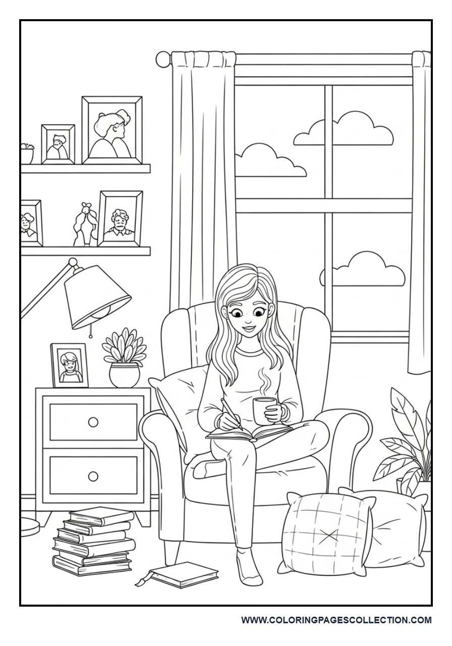 Cozy Journaling Corner