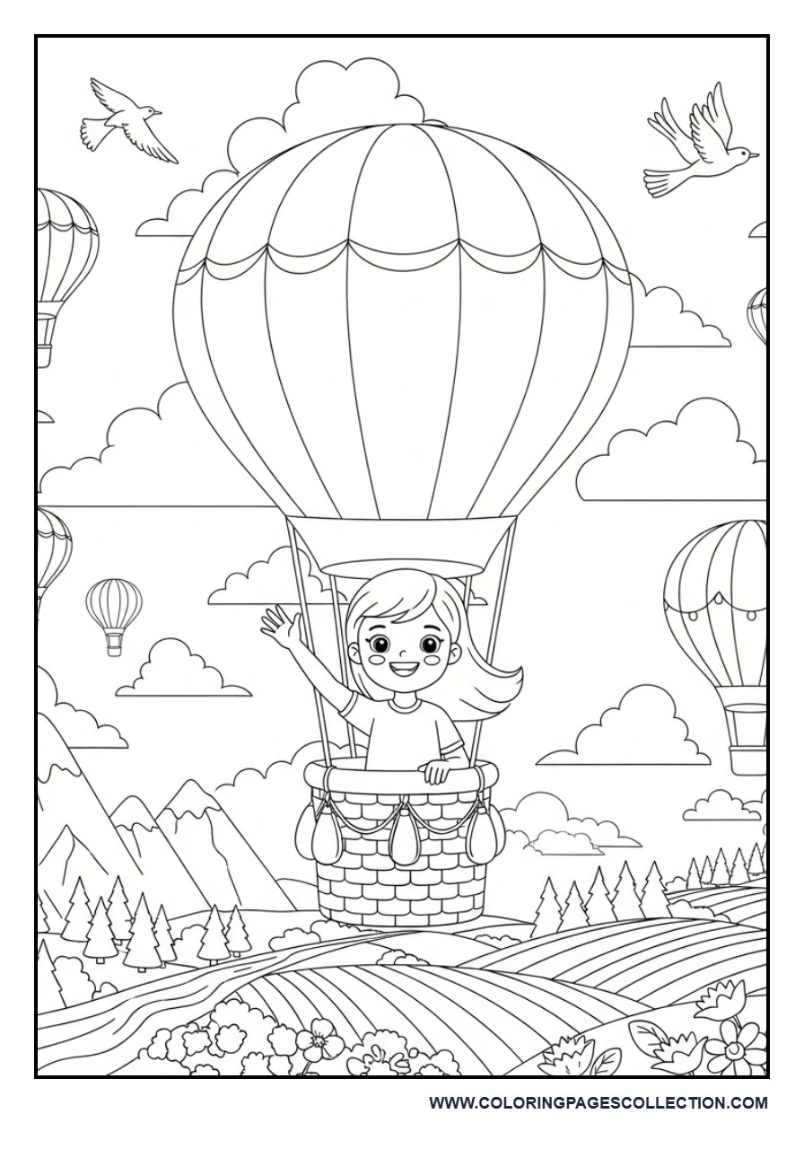 Hot Air Balloon Journey
