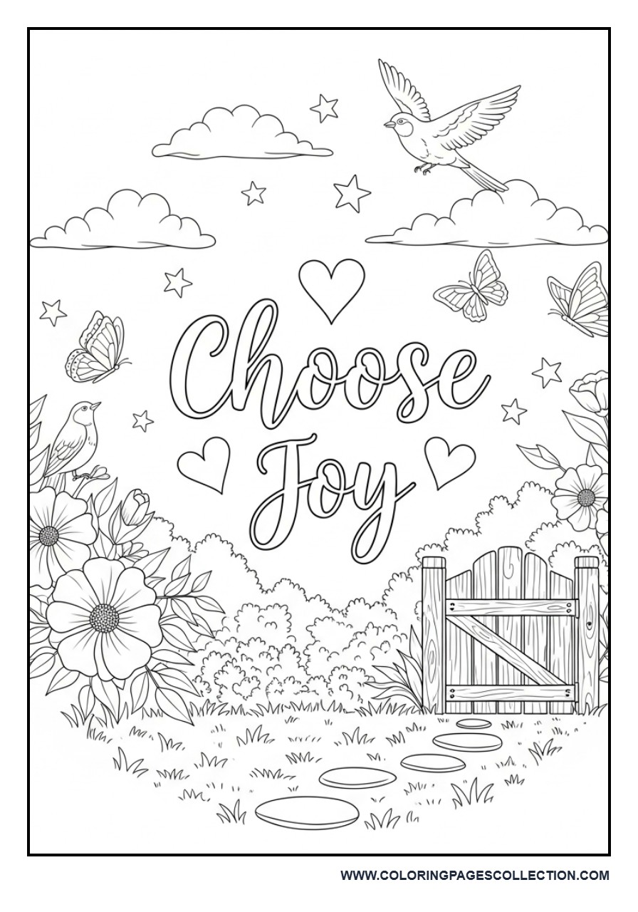 Positive Mindfulness Garden