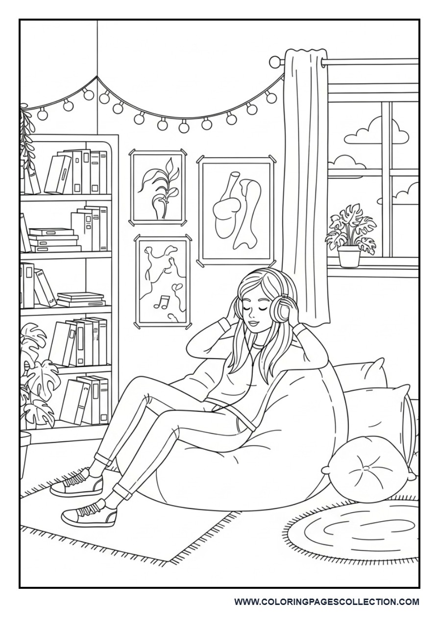 Trendy Teen Bedroom