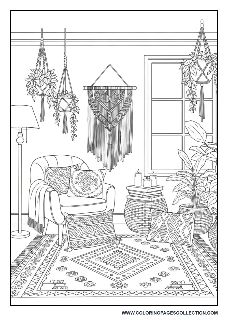 Boho Living Room