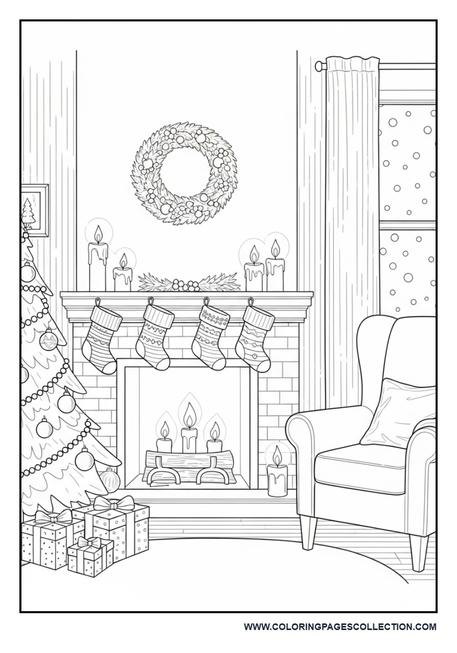 Christmas Fireplace
