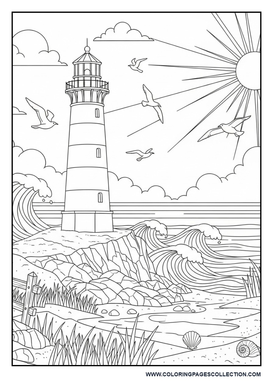 Coastal Lighthouse Escape