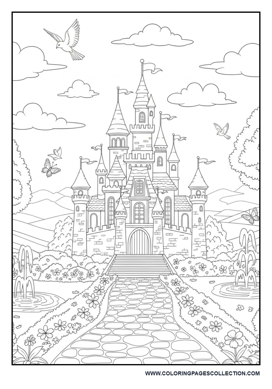 Enchanted Castle Garden
