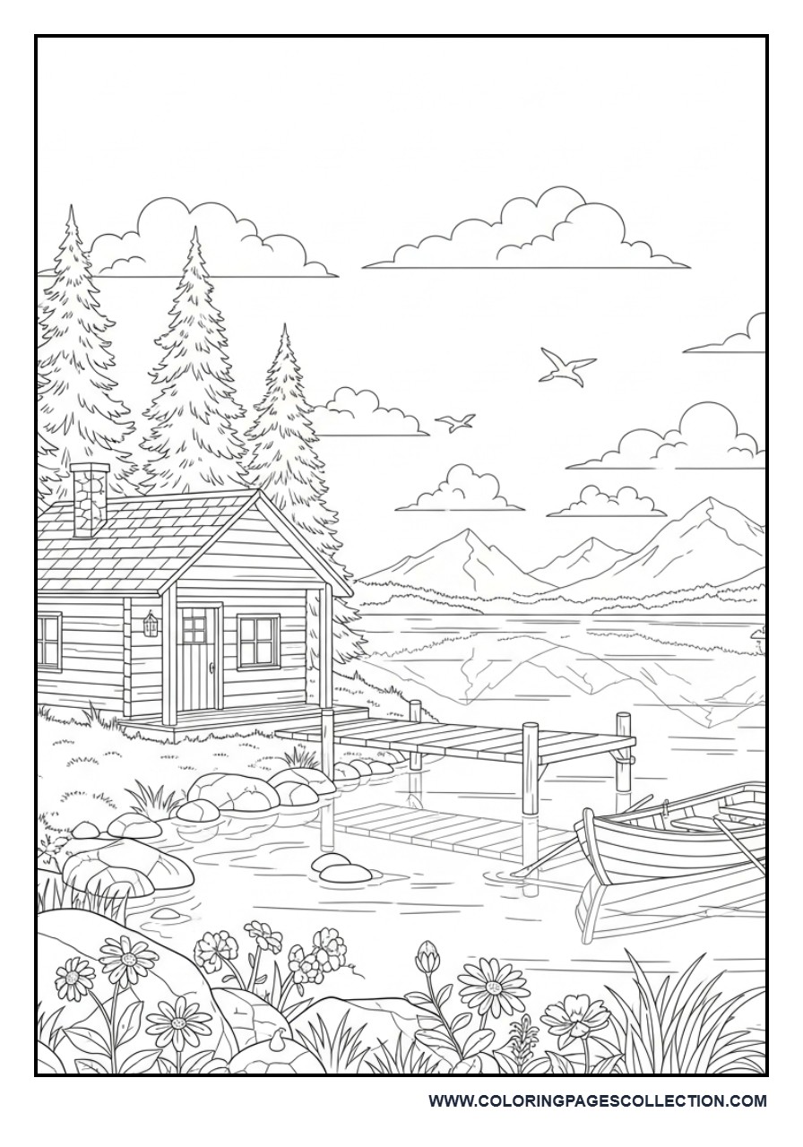 Lakeside Cabin Getaway