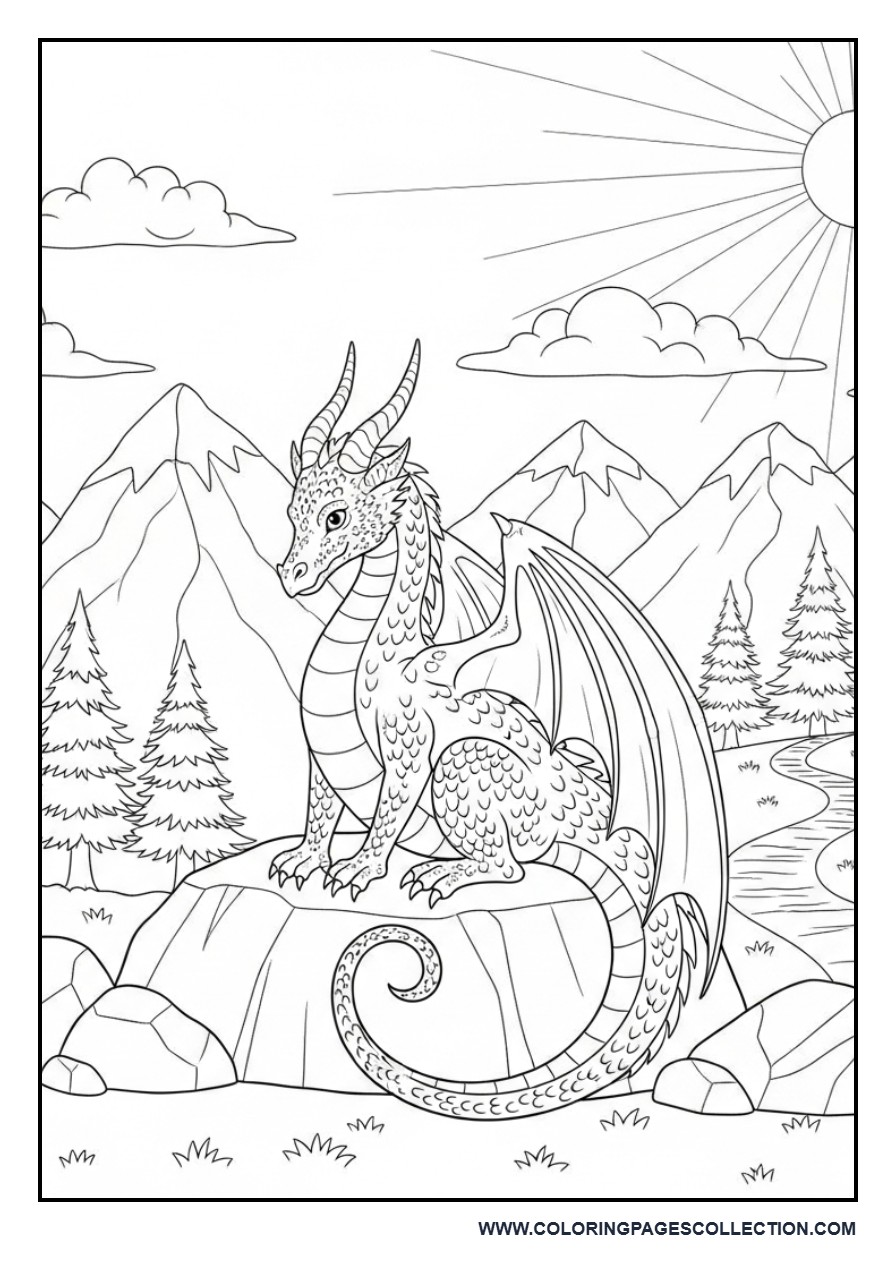Majestic Dragon Mountain