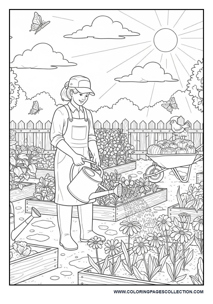Peaceful Gardening Day