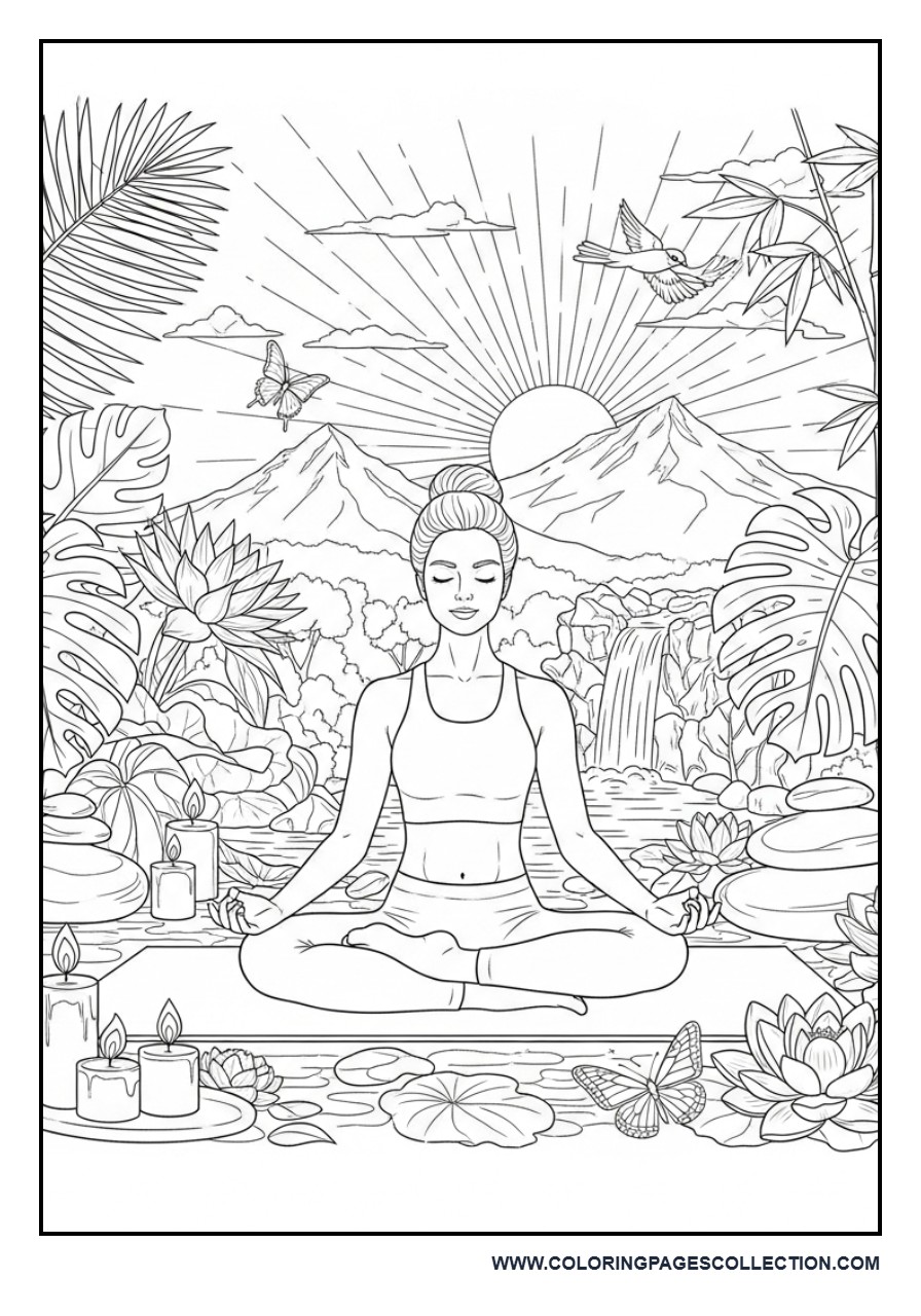 Peaceful Yoga Retreat