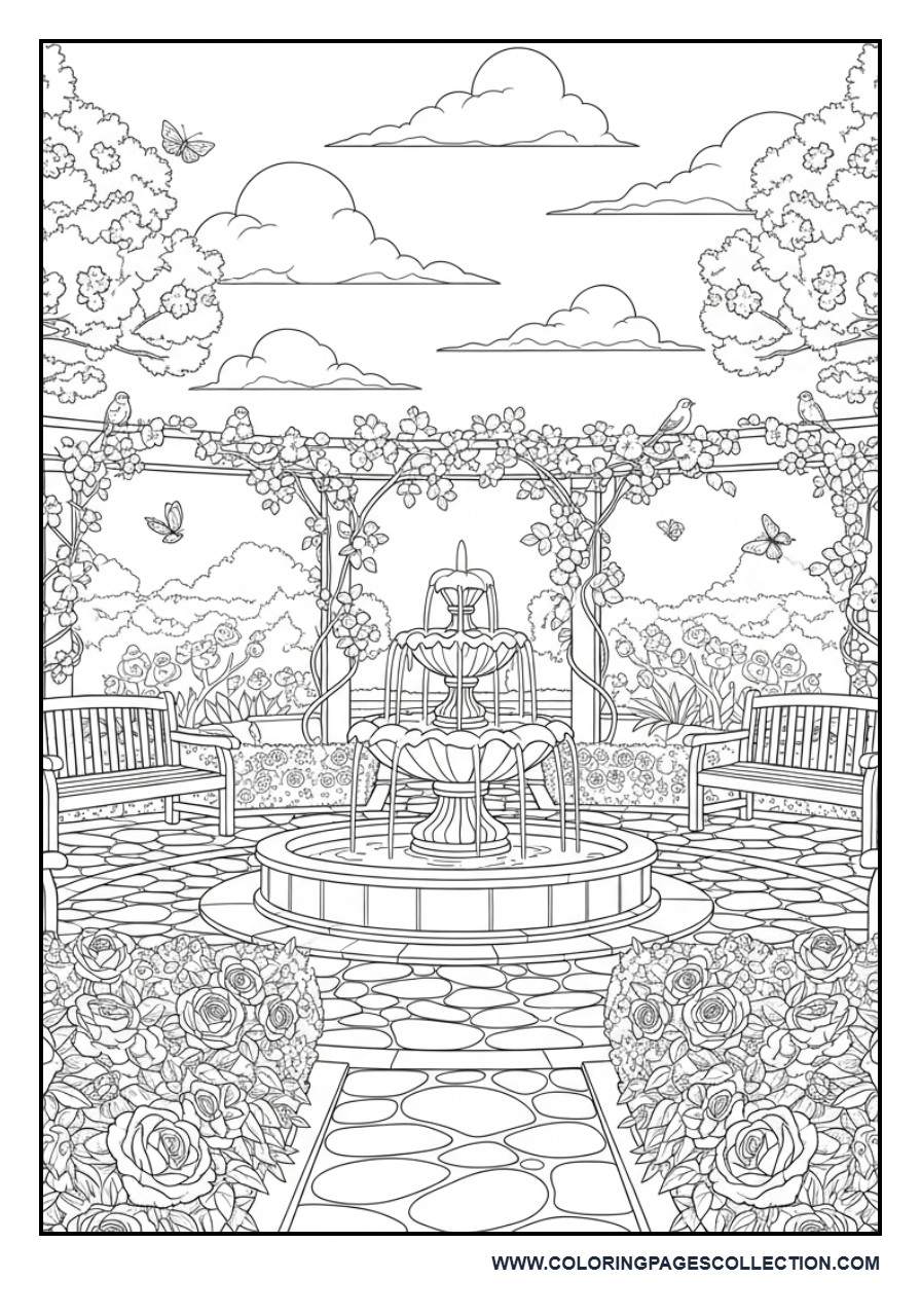 Secret Garden Fountain
