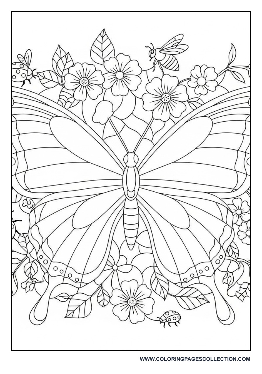 Stained Glass Butterfly
