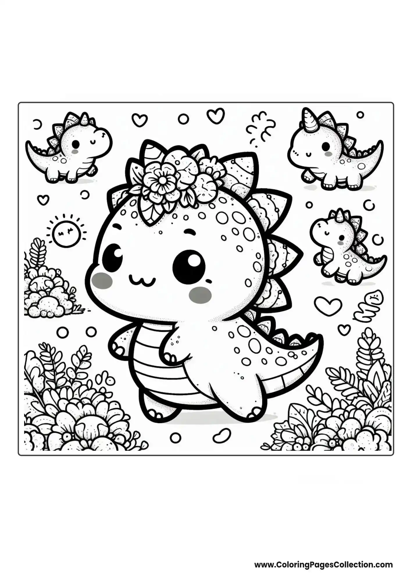 Kawaii Dinosaur