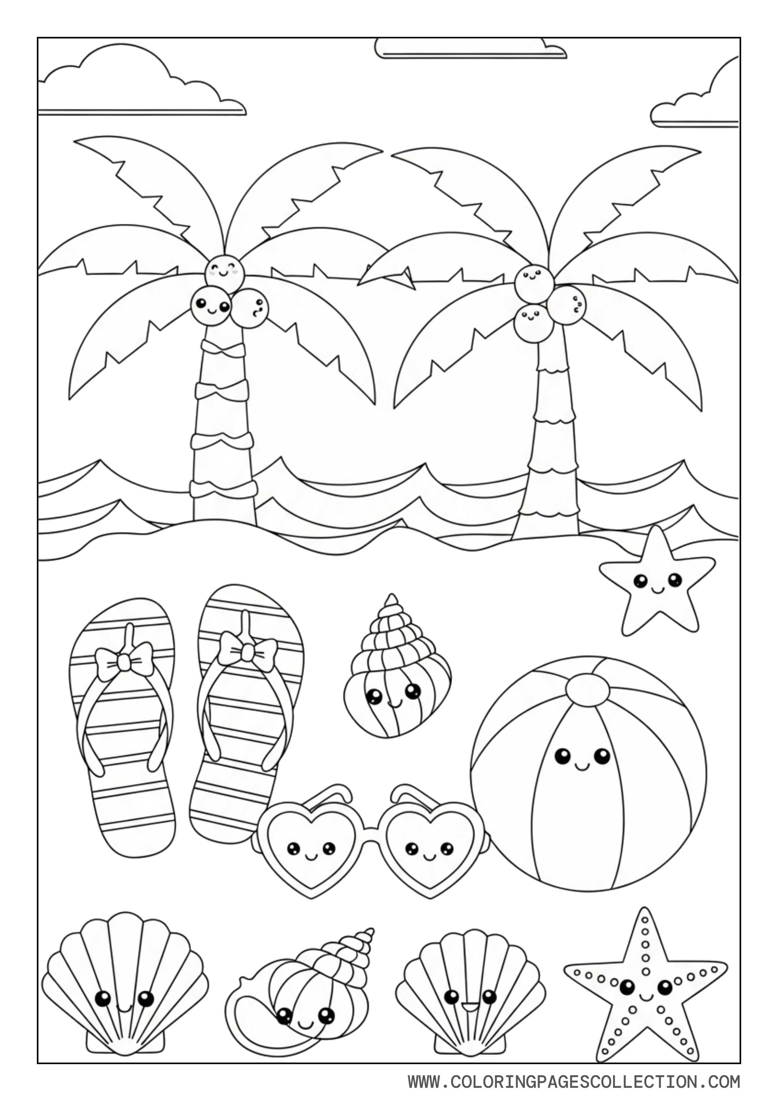 Preppy Beach Fun for Kids