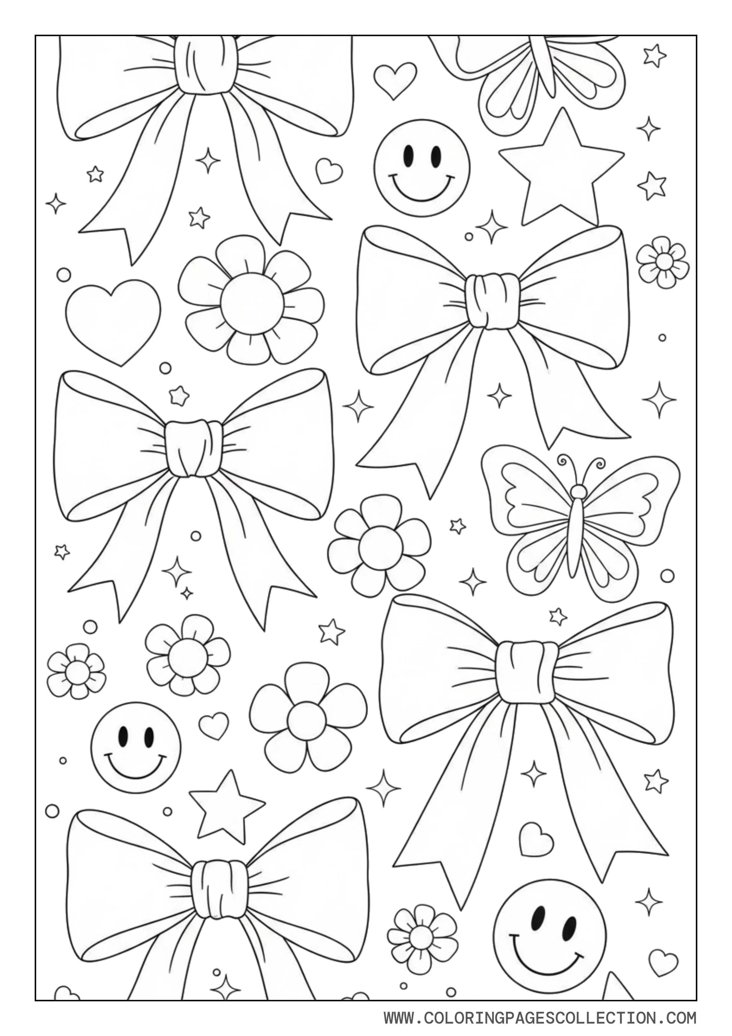 Preppy Cute Bow Page