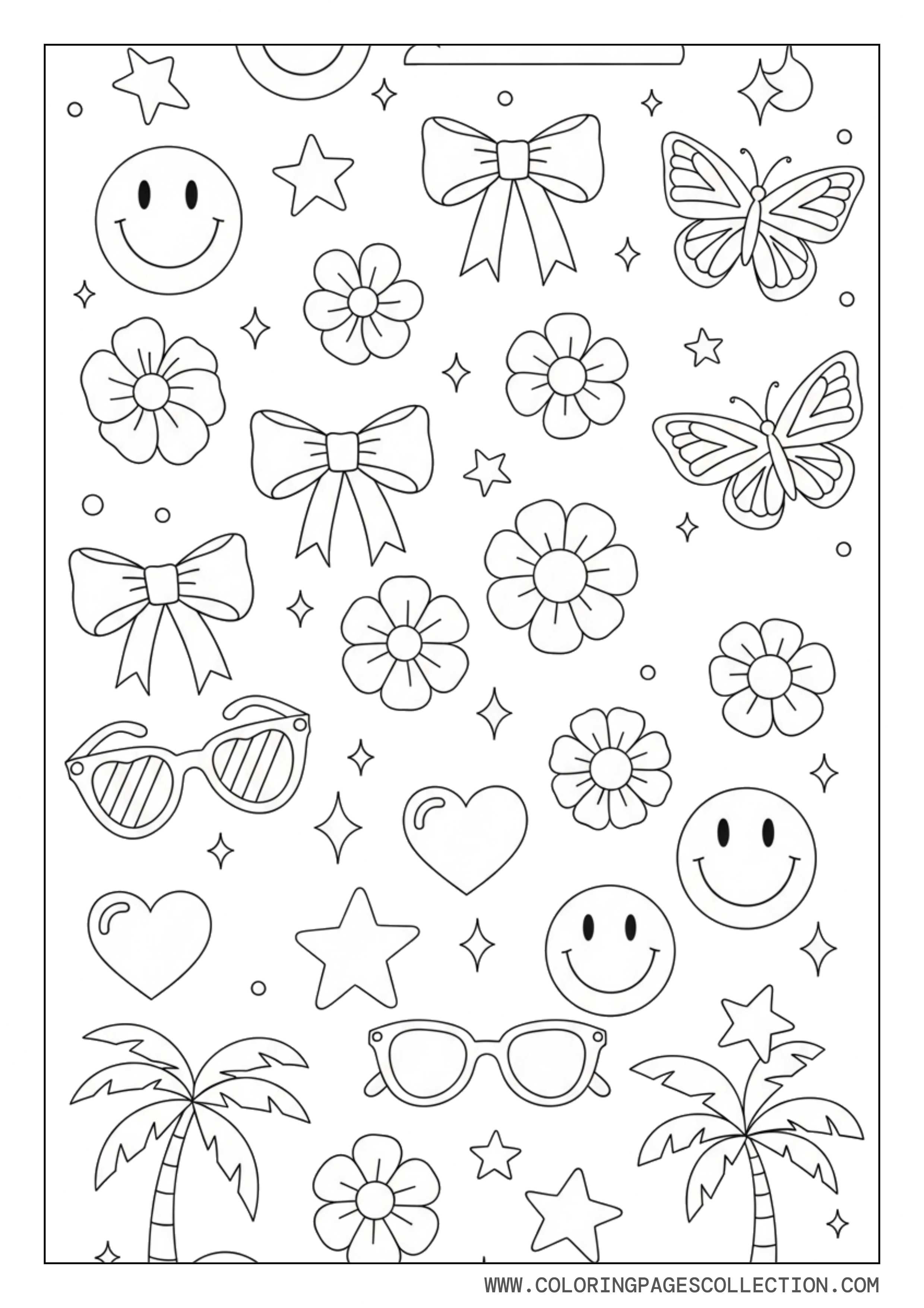 Preppy Cute Doodle Mix for Kids