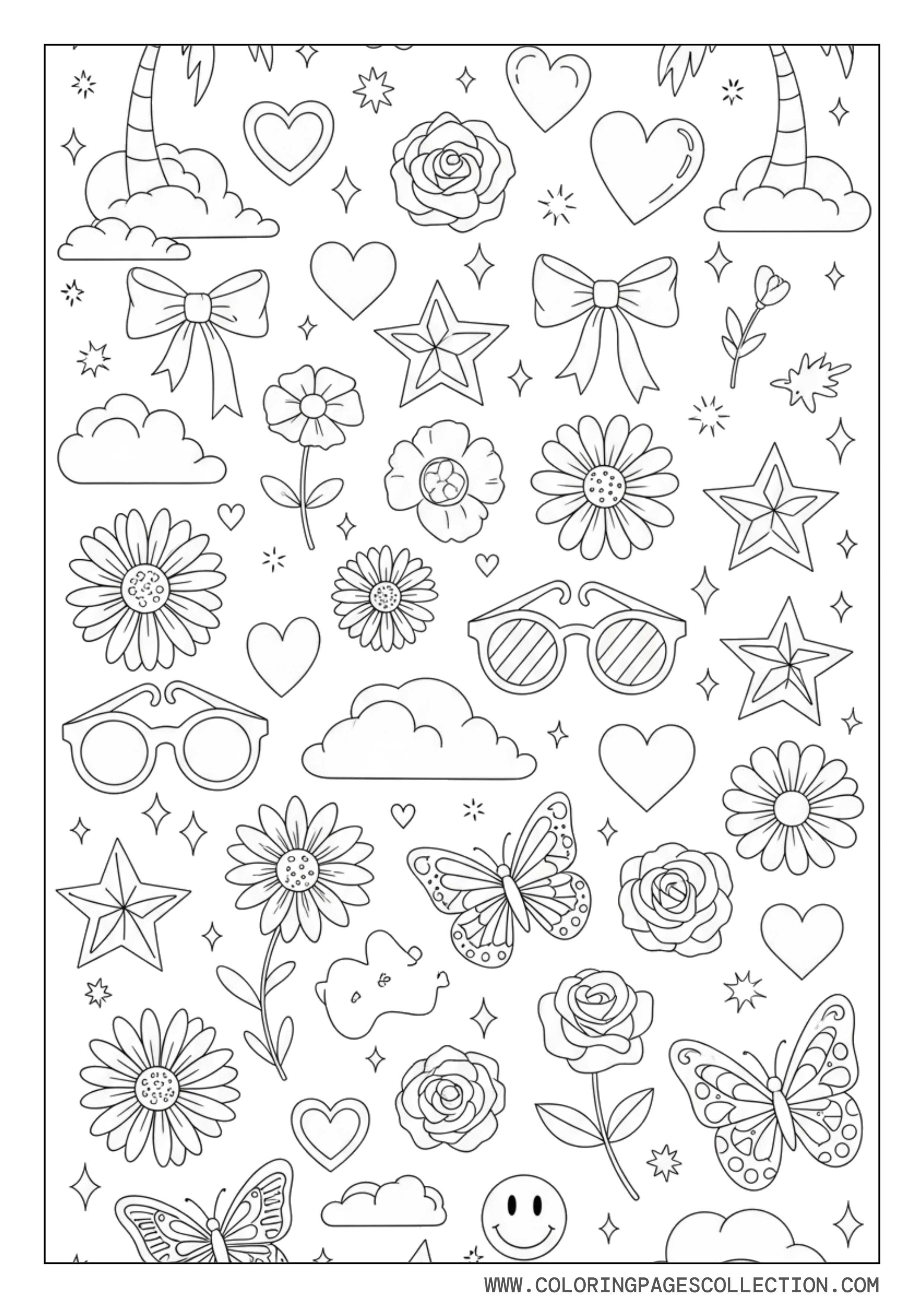 Preppy Cute Doodle Mix