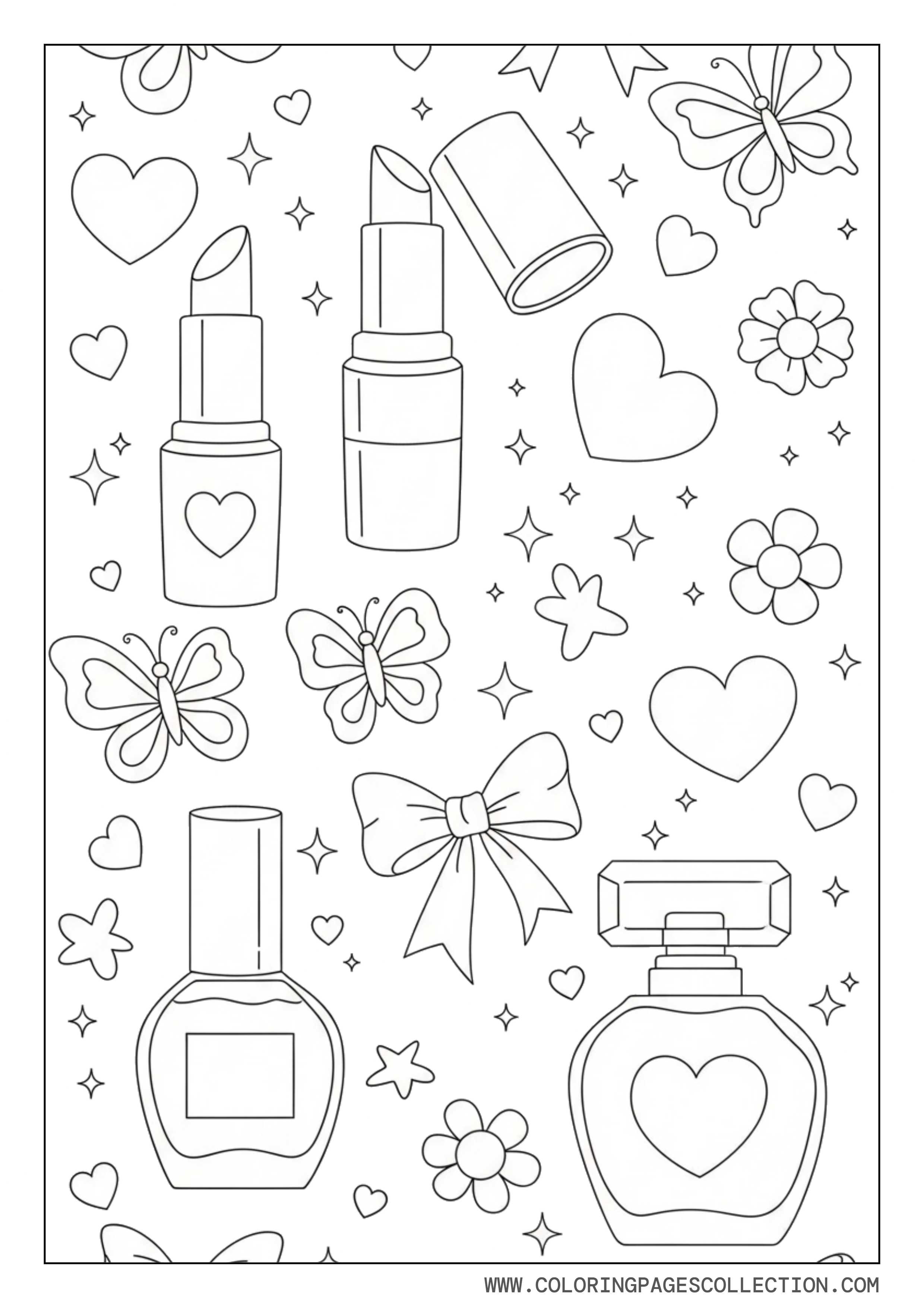 Preppy Cute Makeup Icons