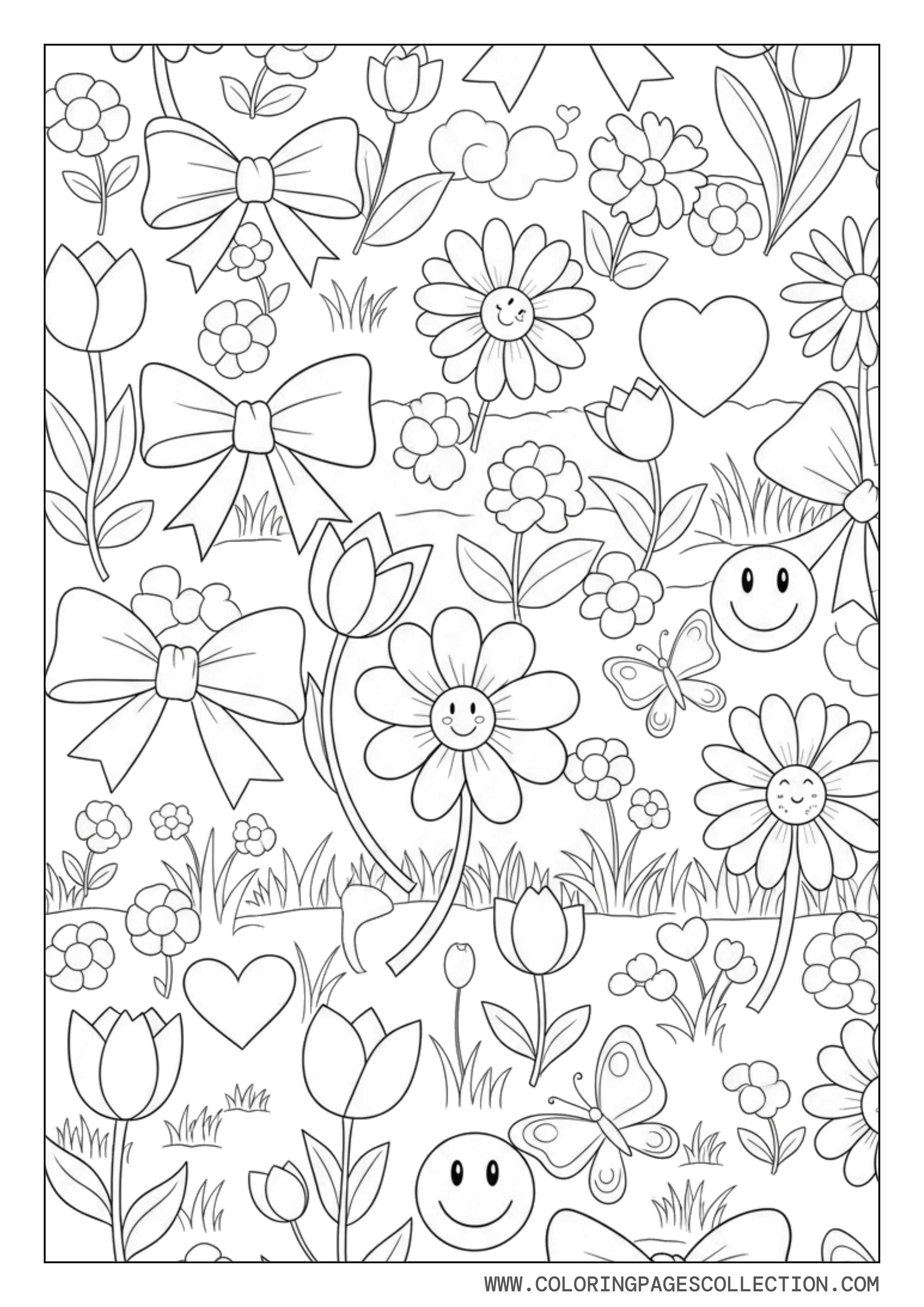 Preppy Flower Garden for Kids