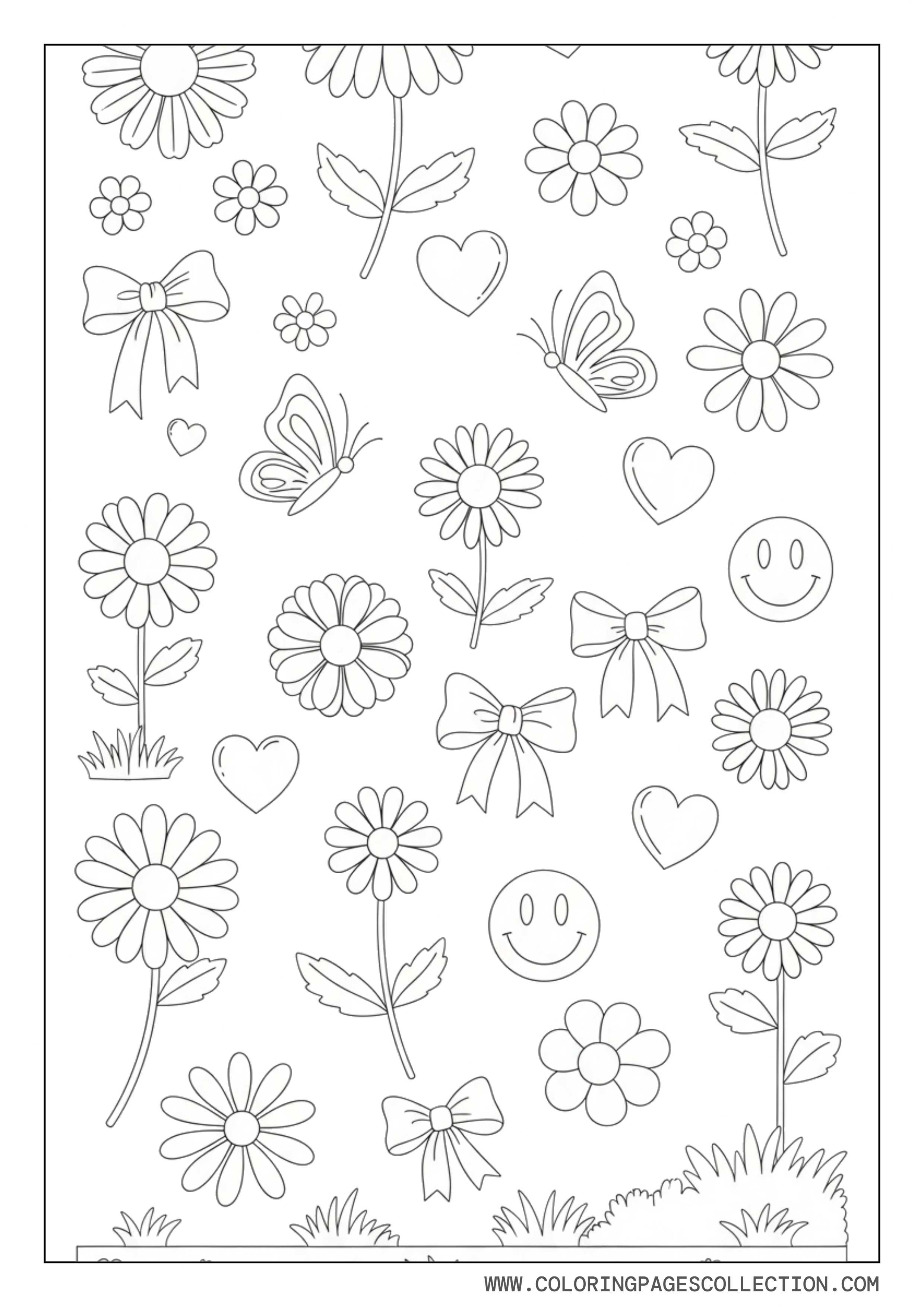 Preppy Flower Garden