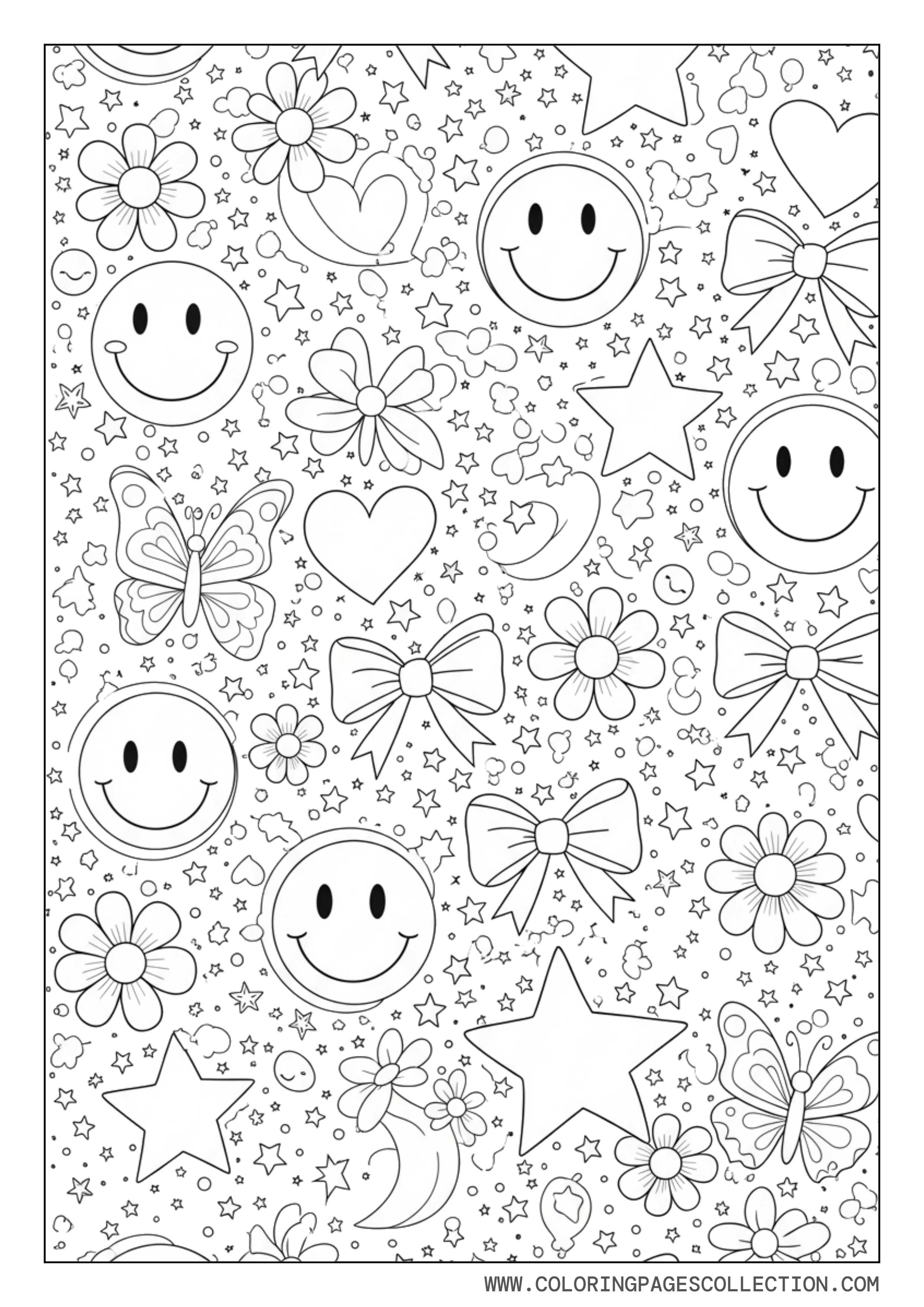 Preppy Fun Pattern Page