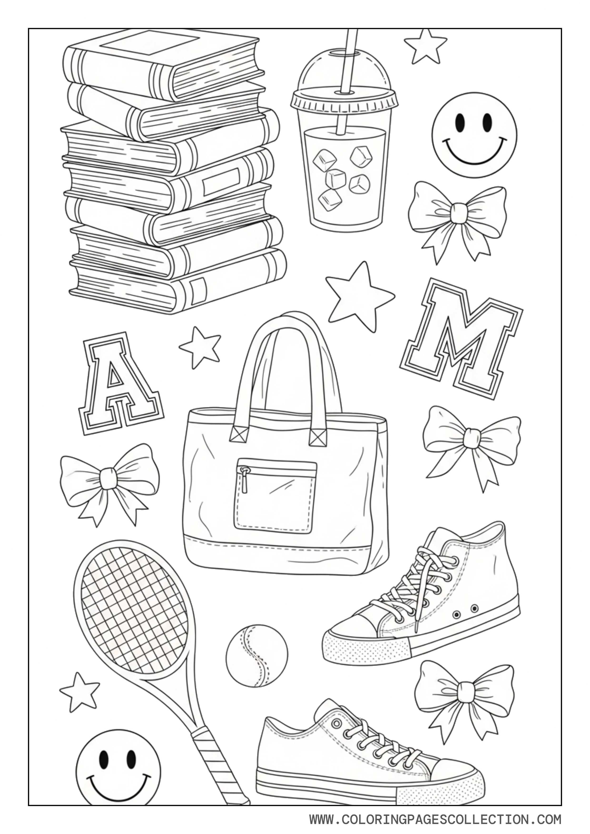 Preppy School Aesthetic