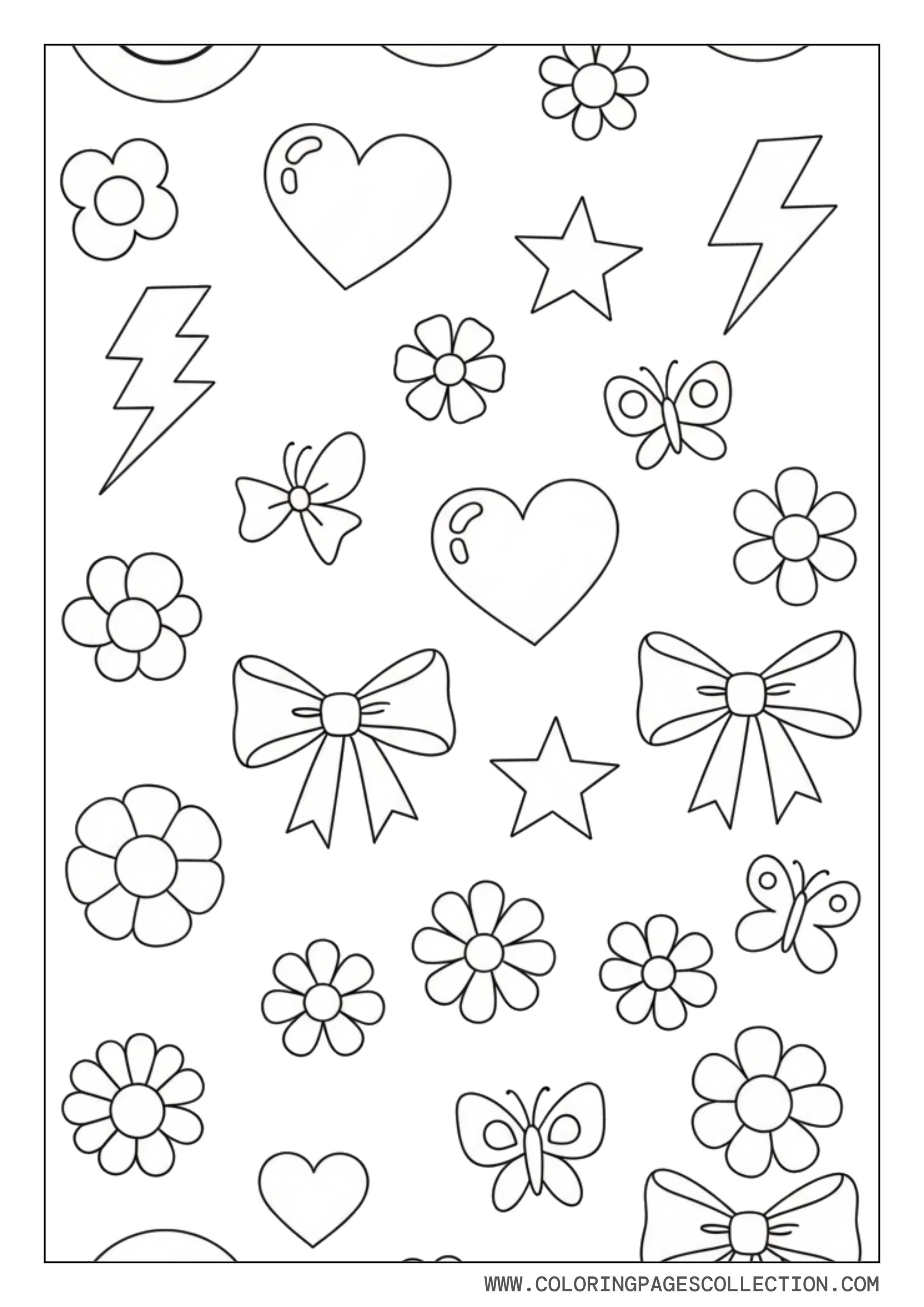 Preppy Smiley Doodles