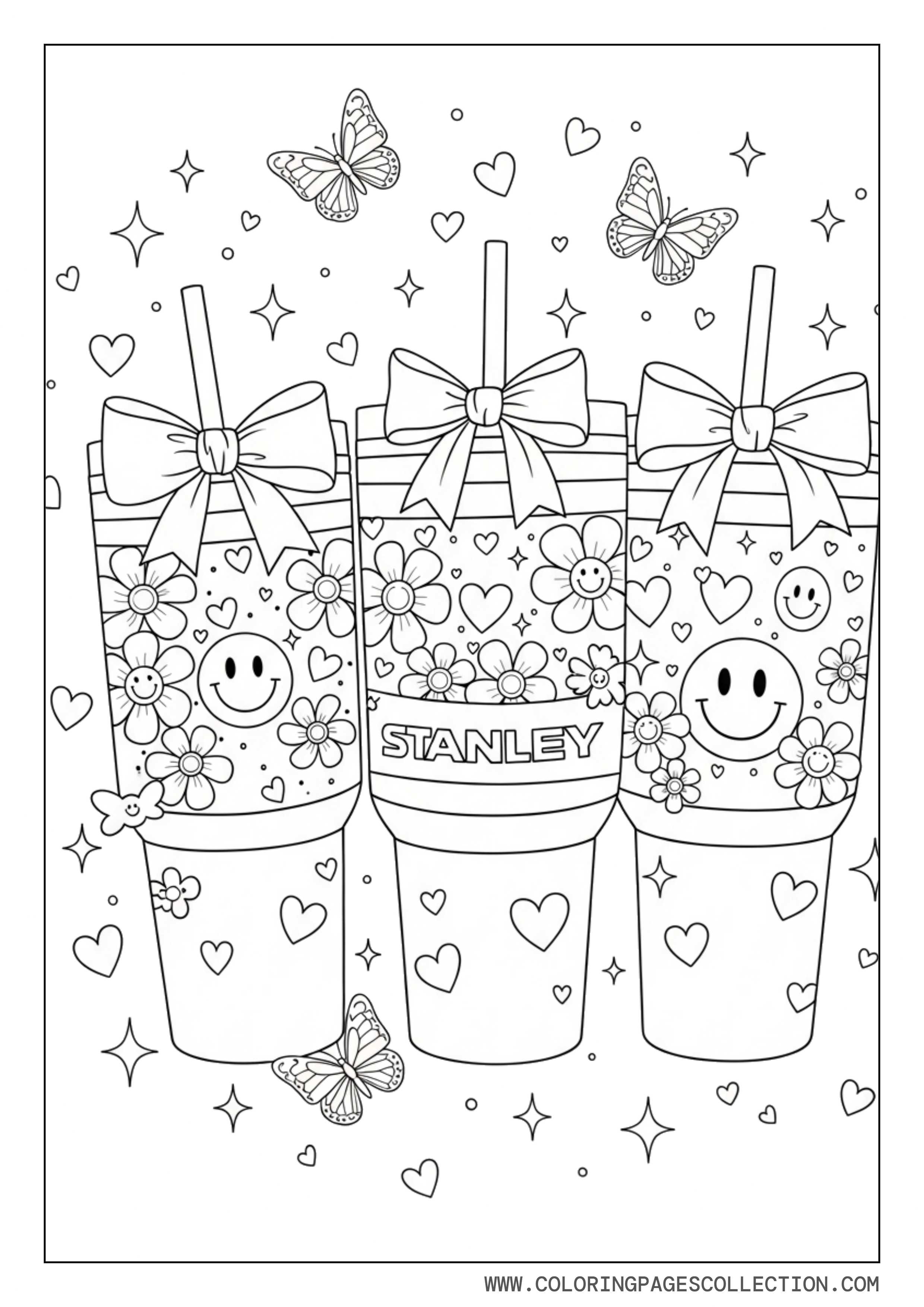 Preppy Stanley Cup Aesthetic