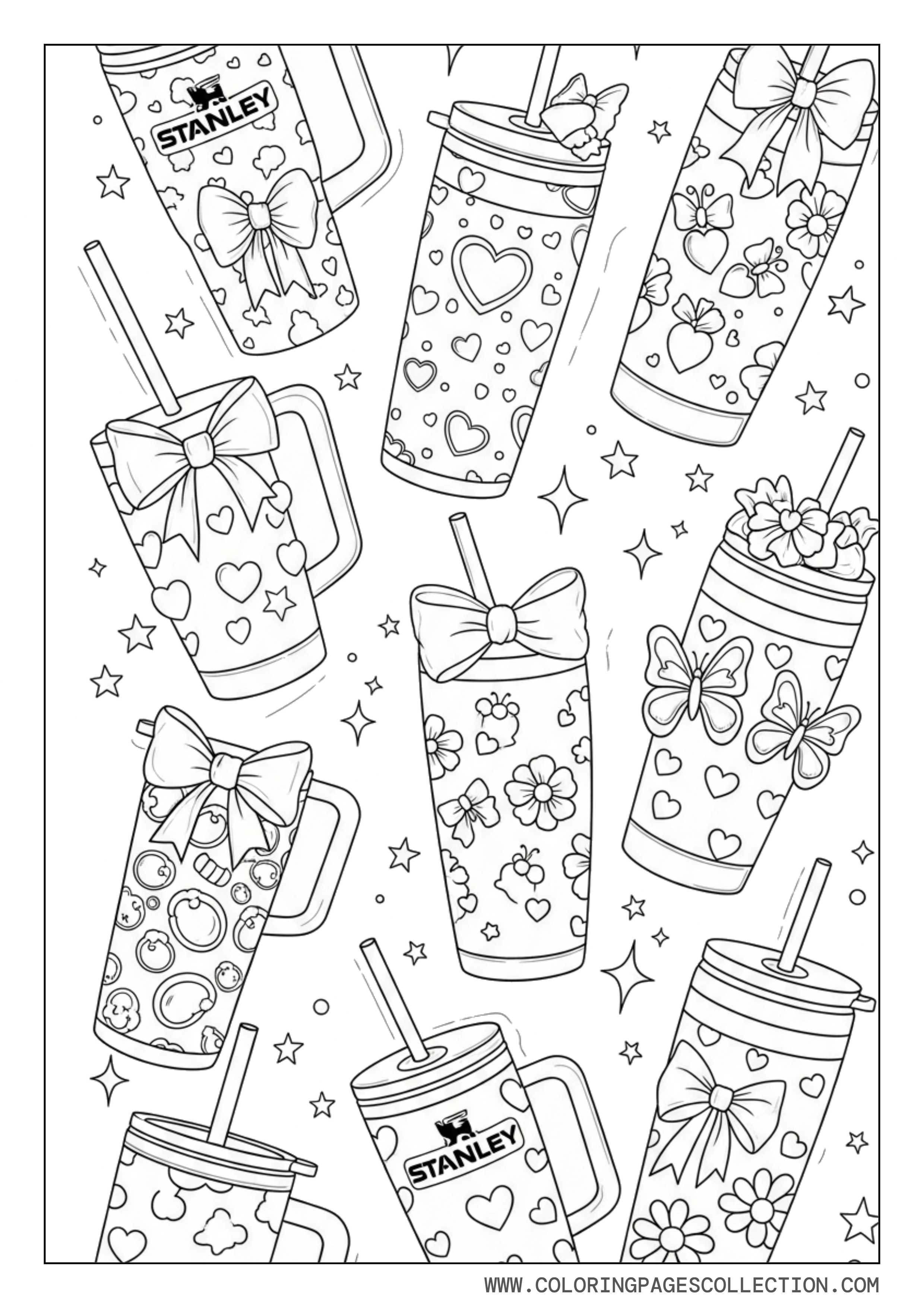 Preppy Stanley Drink Party