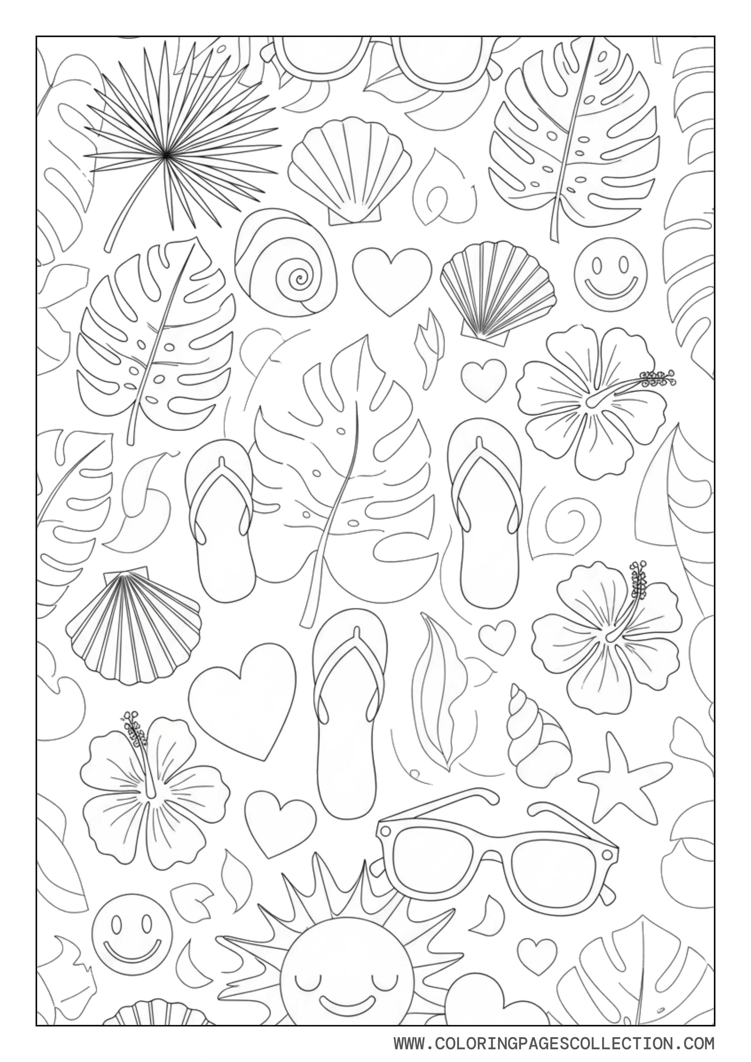 Preppy Tropical Aesthetic