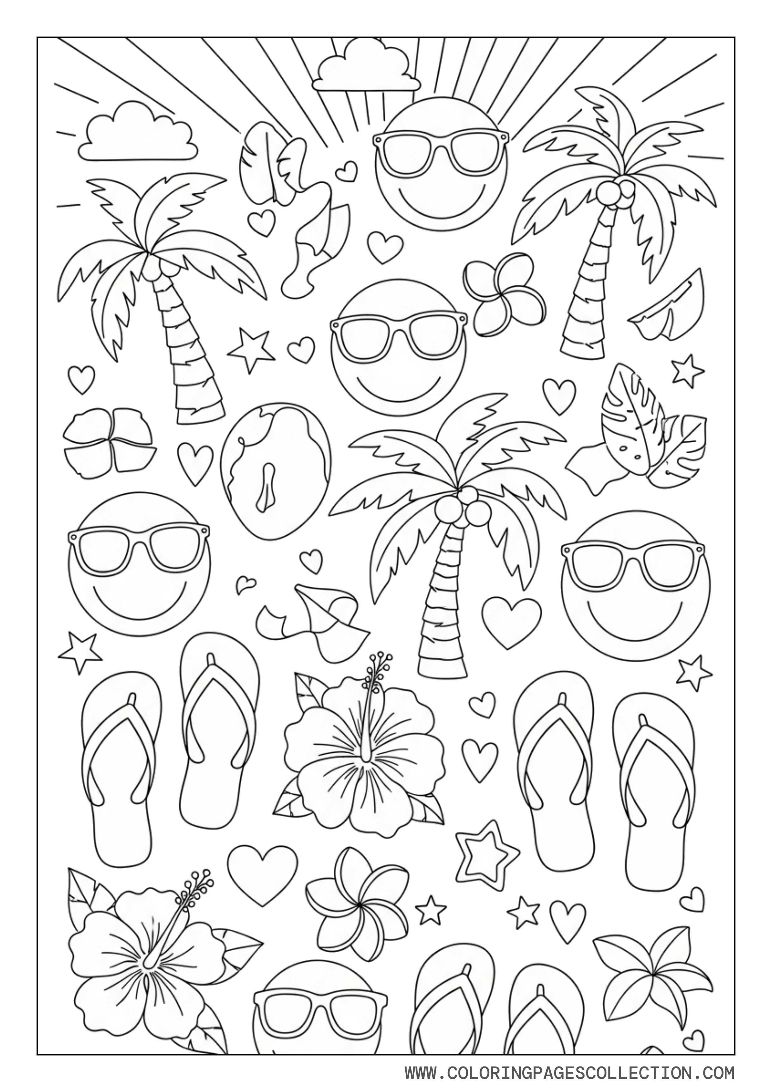 Smiley Preppy Summer Vibes