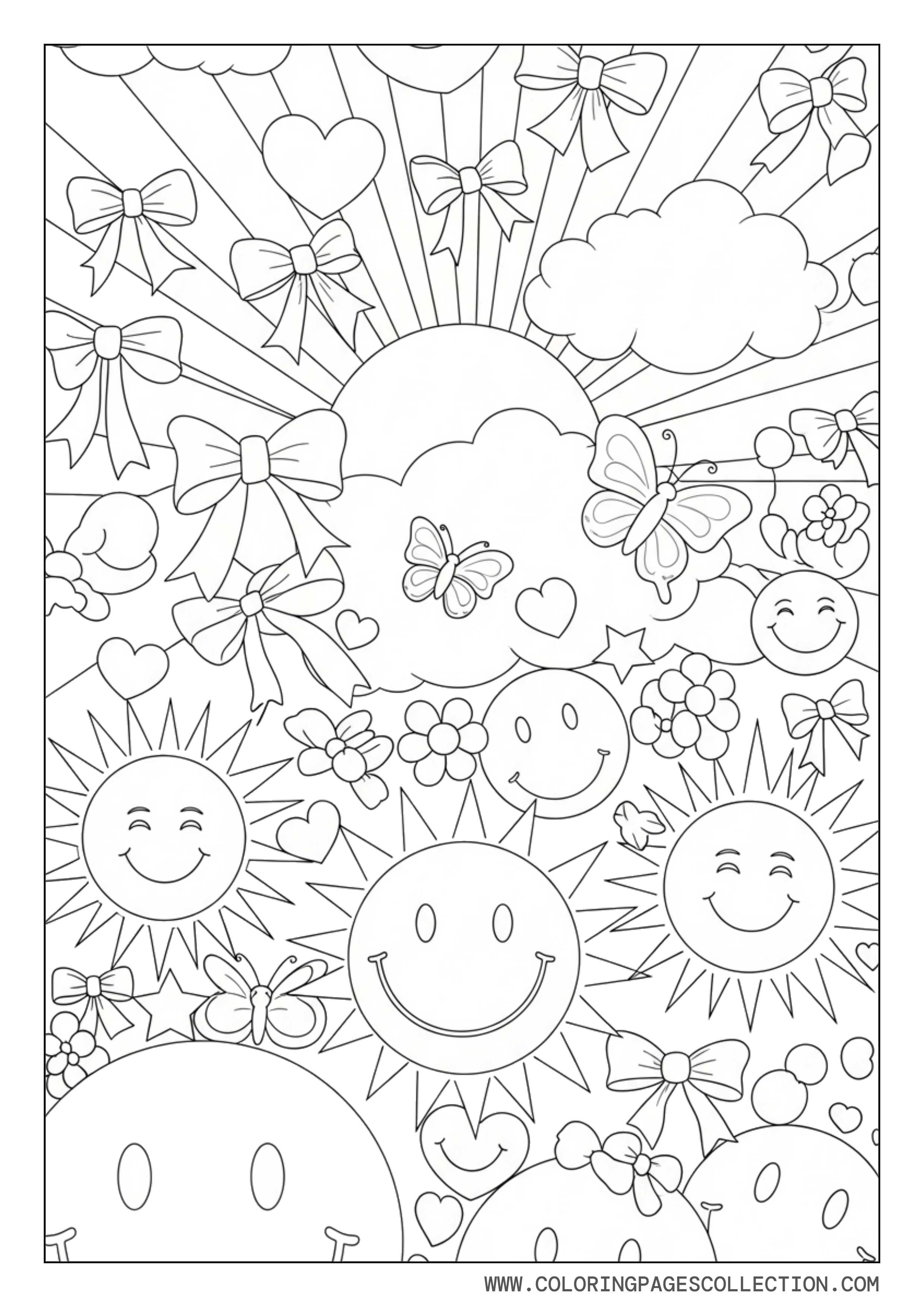Smiley Sunshine Preppy Page